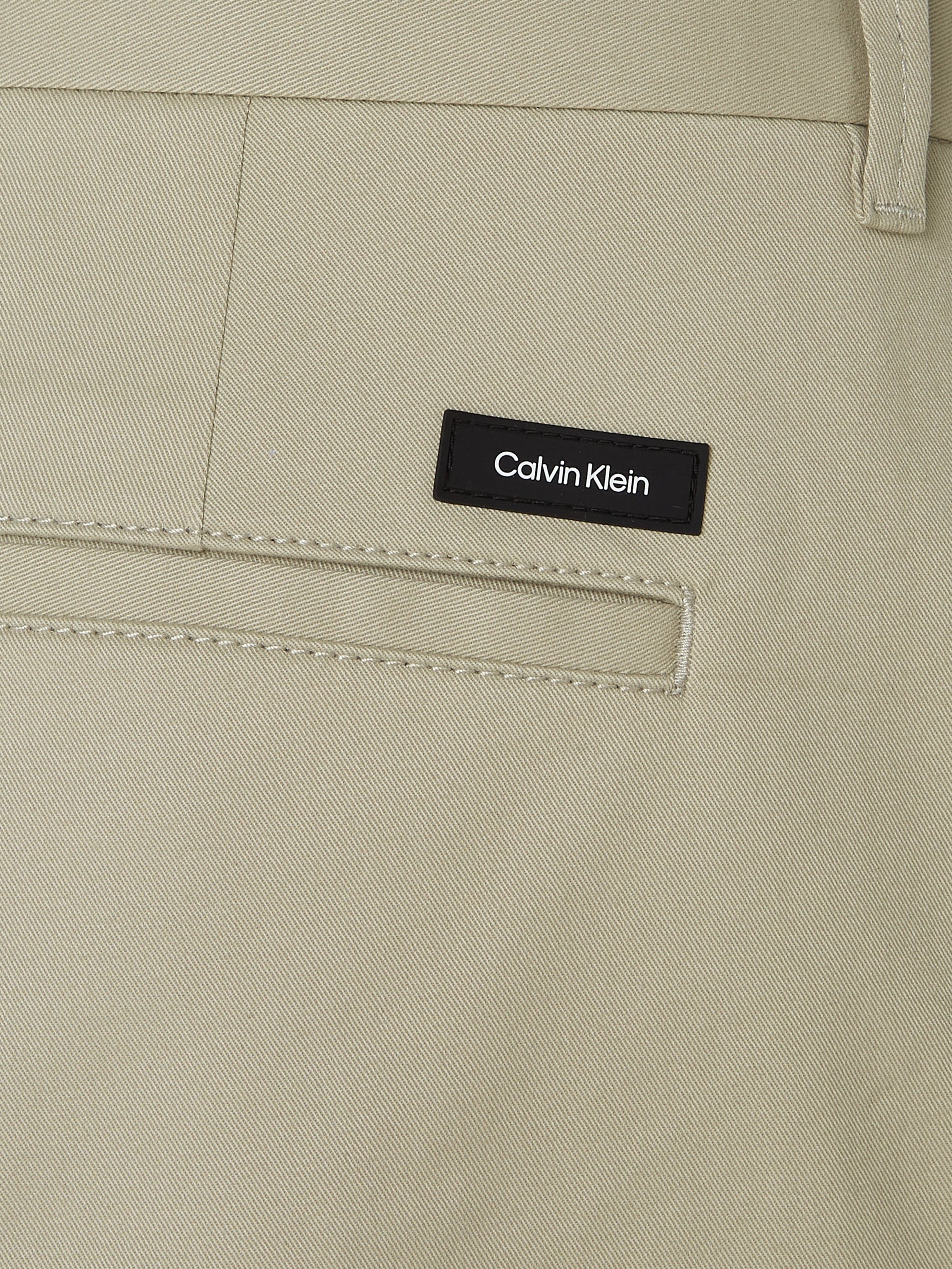Calvin Klein Chinohose »MODERN TWILL SLIM CHINO«, mit Logoprägung
