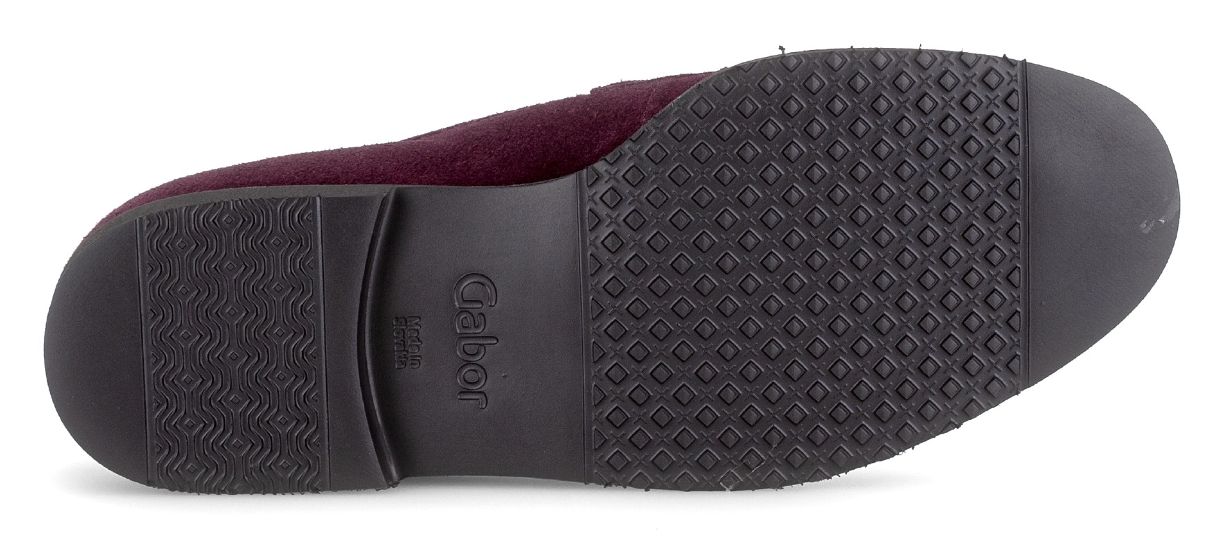 Gabor Loafer  , Blockabsatz, Sipper, Businessschuh mit Glitzer am Sohlenrand
