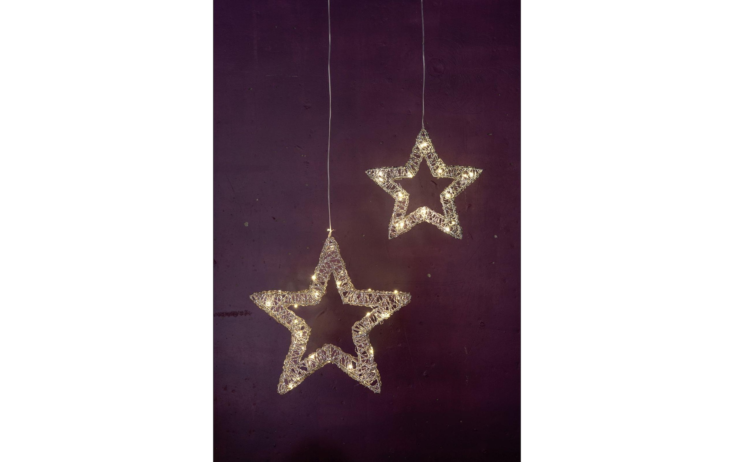 STT Étoile LED »Silver standing star 25 cm« 1 cuis