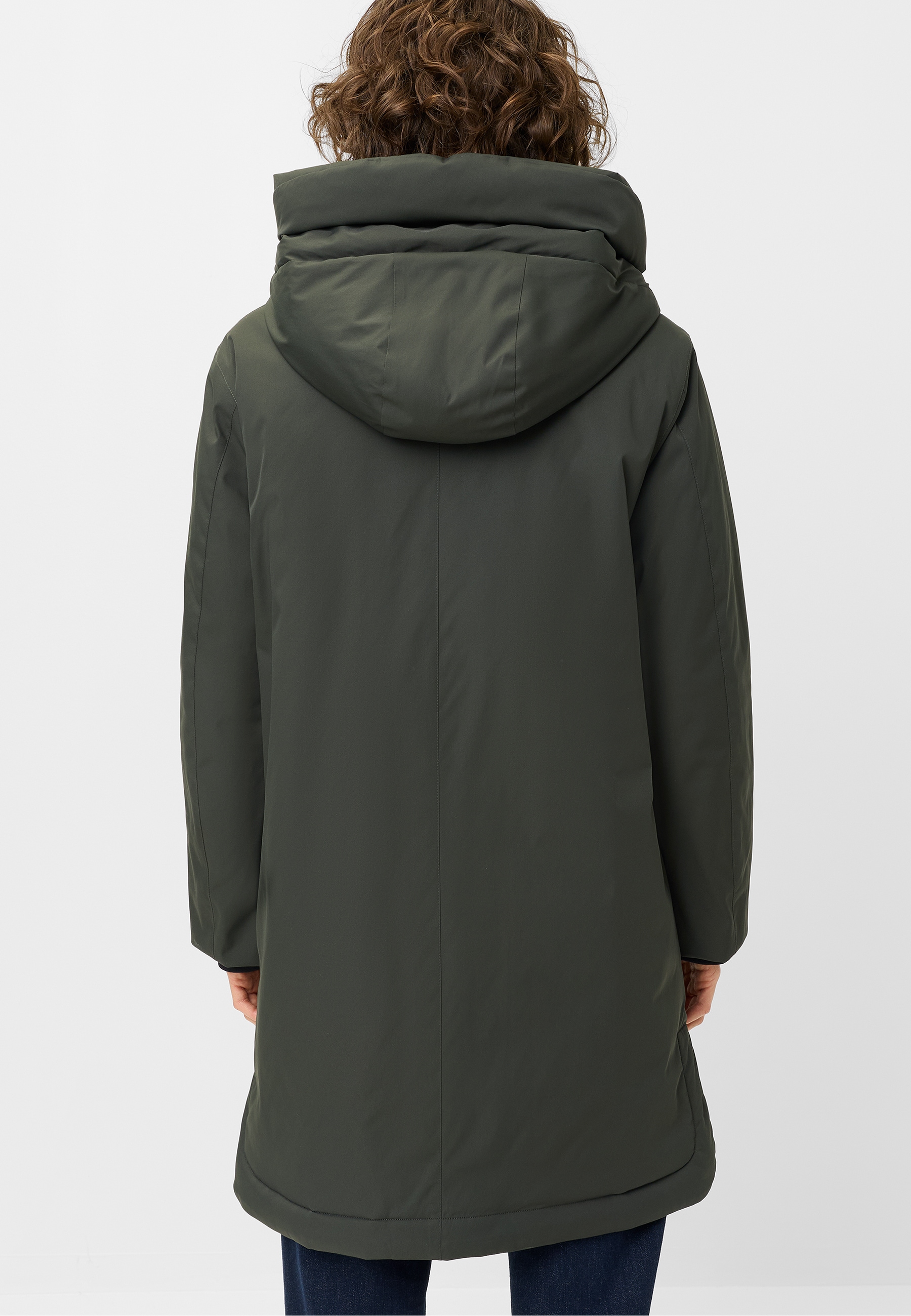 Fuchs Schmitt Parka avec capuche avec capuche, coupe régulière, fermeture éclair à deux sens