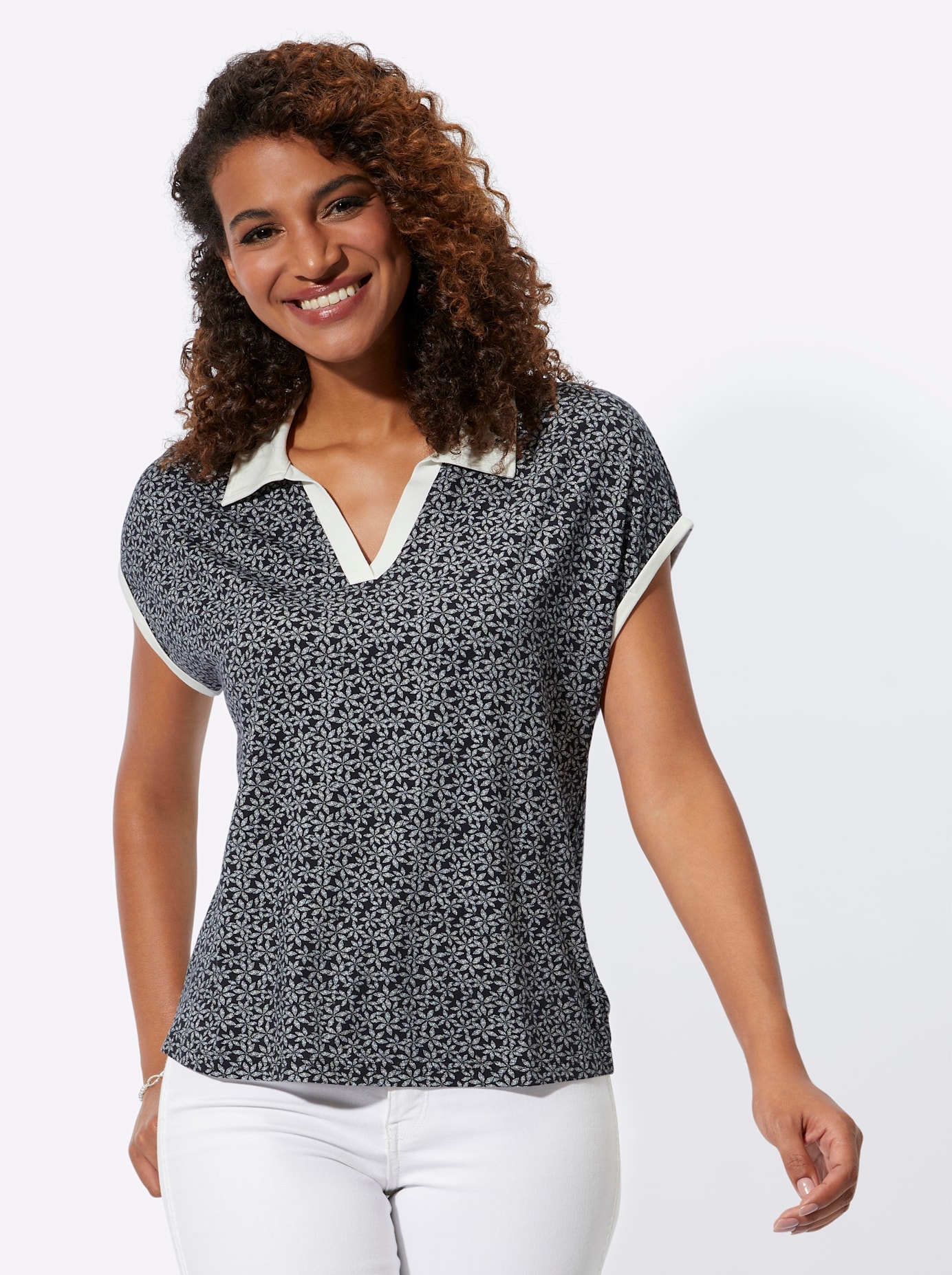 Inspirationen Poloshirt »Poloshirt«, (1 tlg.)