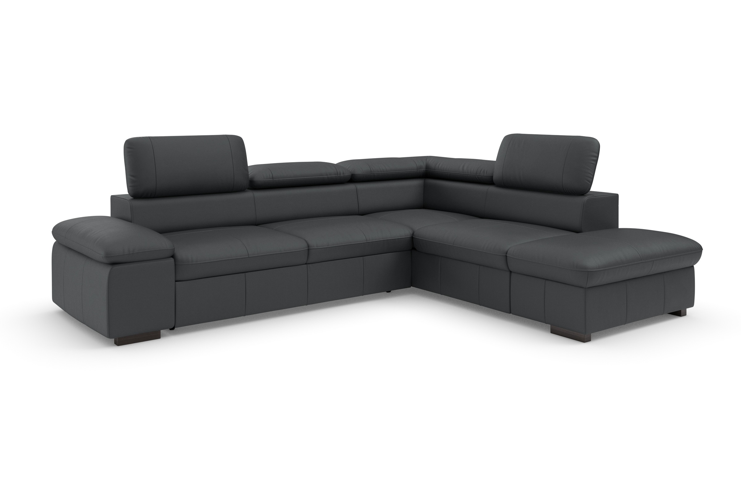 Home affaire Ecksofa »Alberto L-Form«, mit Kopfteilverstellung, wahlweise mit Bettfunktion