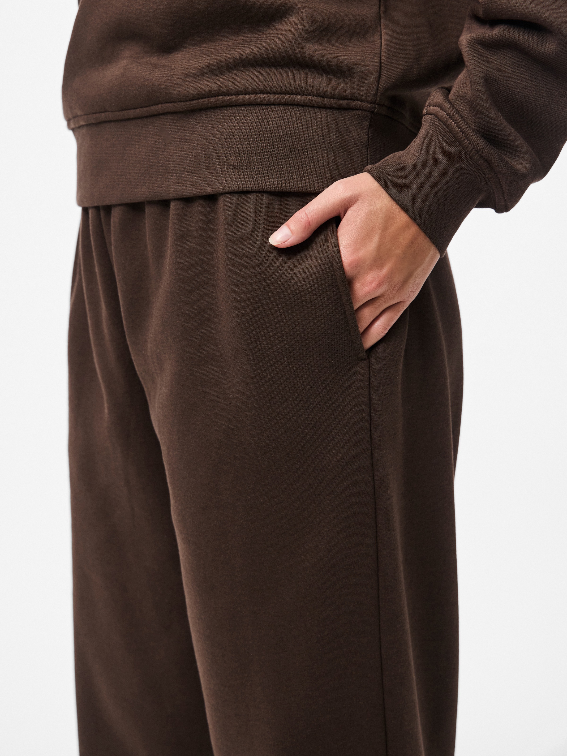 pieces Sweathose »PCCHILLI HW STRAIGHT SWEAT PANTS NOOS BC«  Baumwollmischung, straight fit