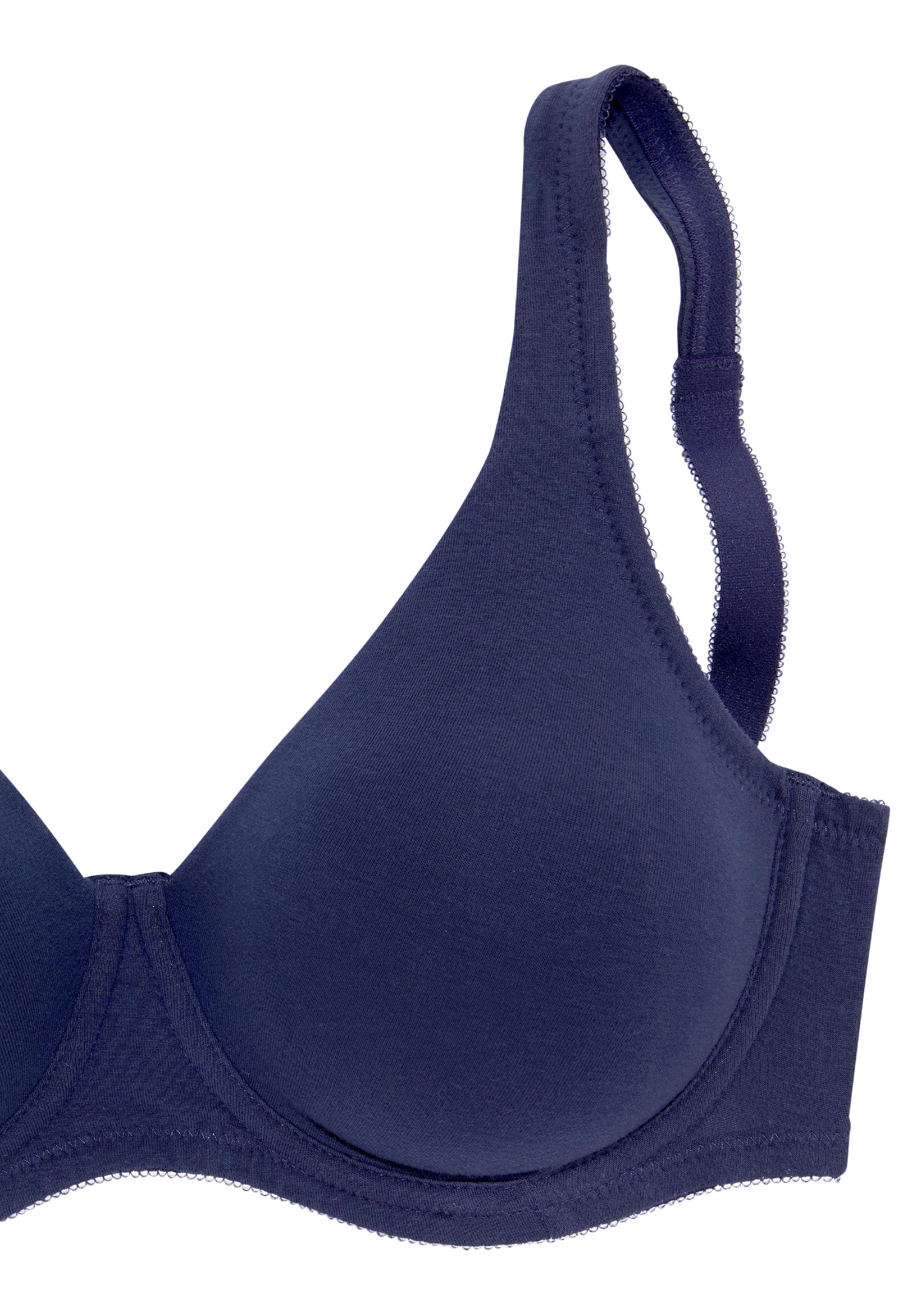 Baumwolle, versandkostenfrei Basic (Packung, Stück), 2 kaufen Bügel Dessous aus fleur mit petite ♕ Minimizer-BH,