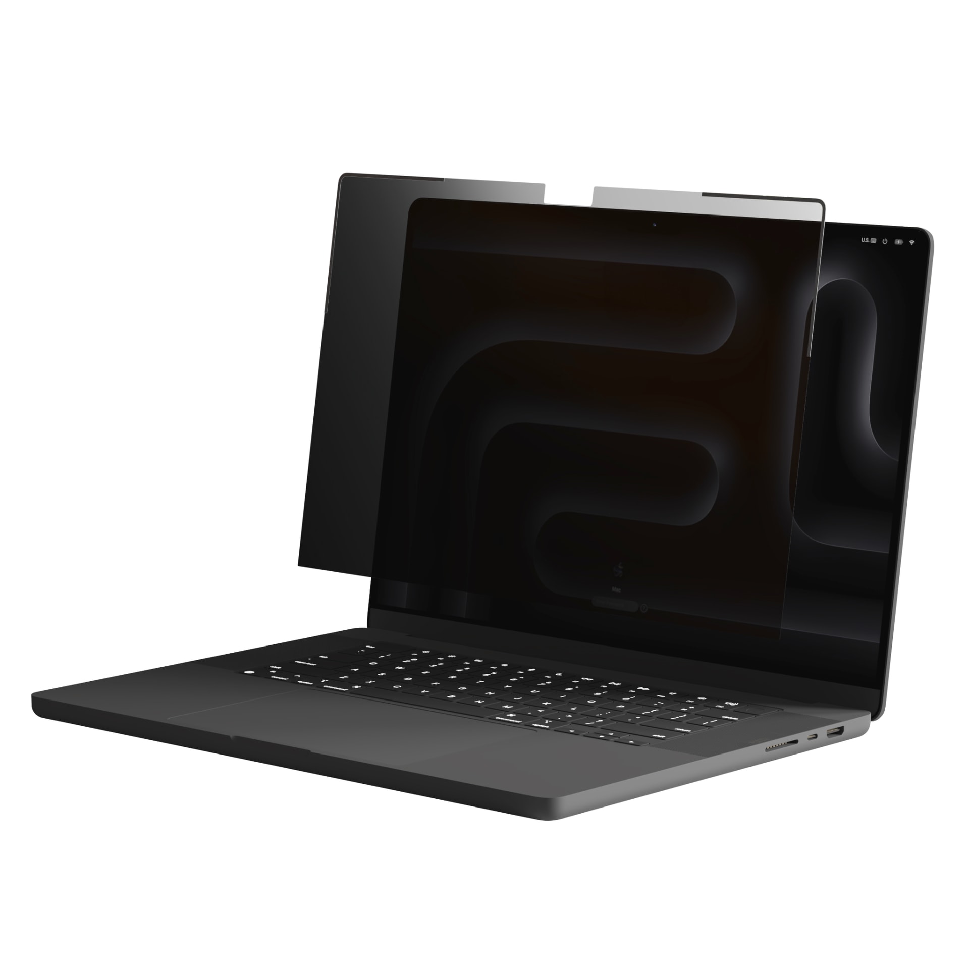 Targus Displayschutzglas »Magnetic Privacy Screen« für Apple MacBook Pro 16 Blickschutzfolie, Schutzfolie, Bildschirmschutz, kratz- & stossfest