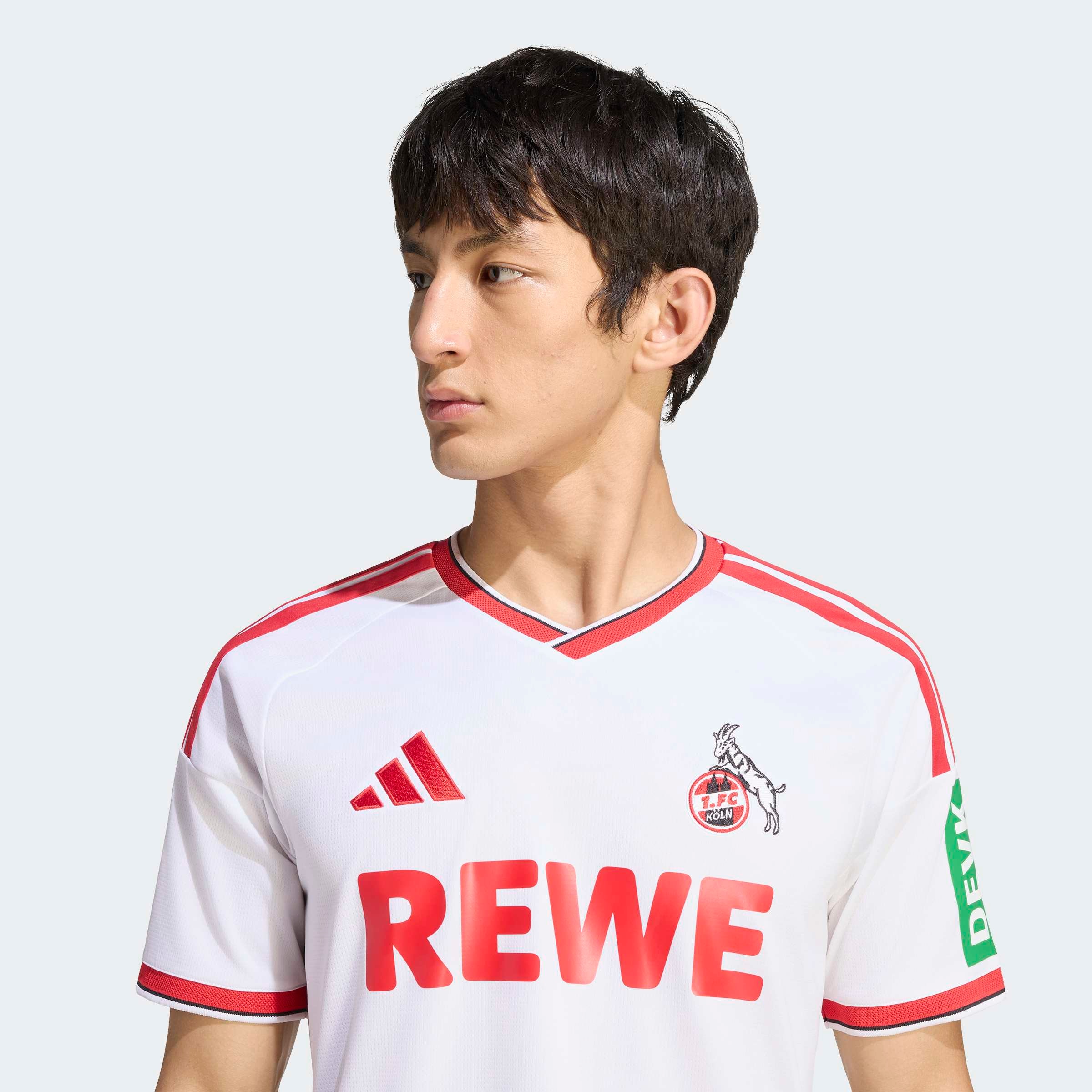 adidas Performance Maillot de foot »1. FC KÖLN 26/27 HEIMTRIKOT« avec technologie Climacool®, col en V, détail thermoprint