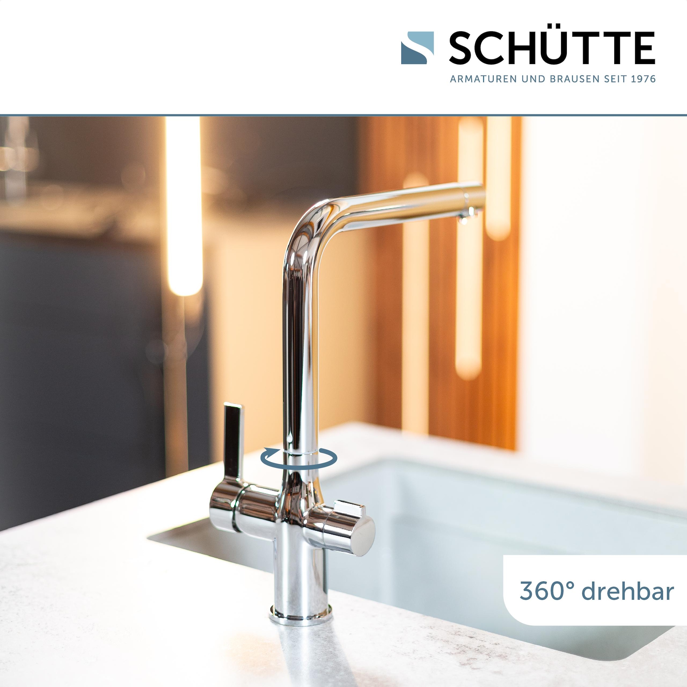 Schütte Robinet d'évier »AQUASTAR PRO« avec système de filtration pour eau potable, fonction Cold-Start pratique