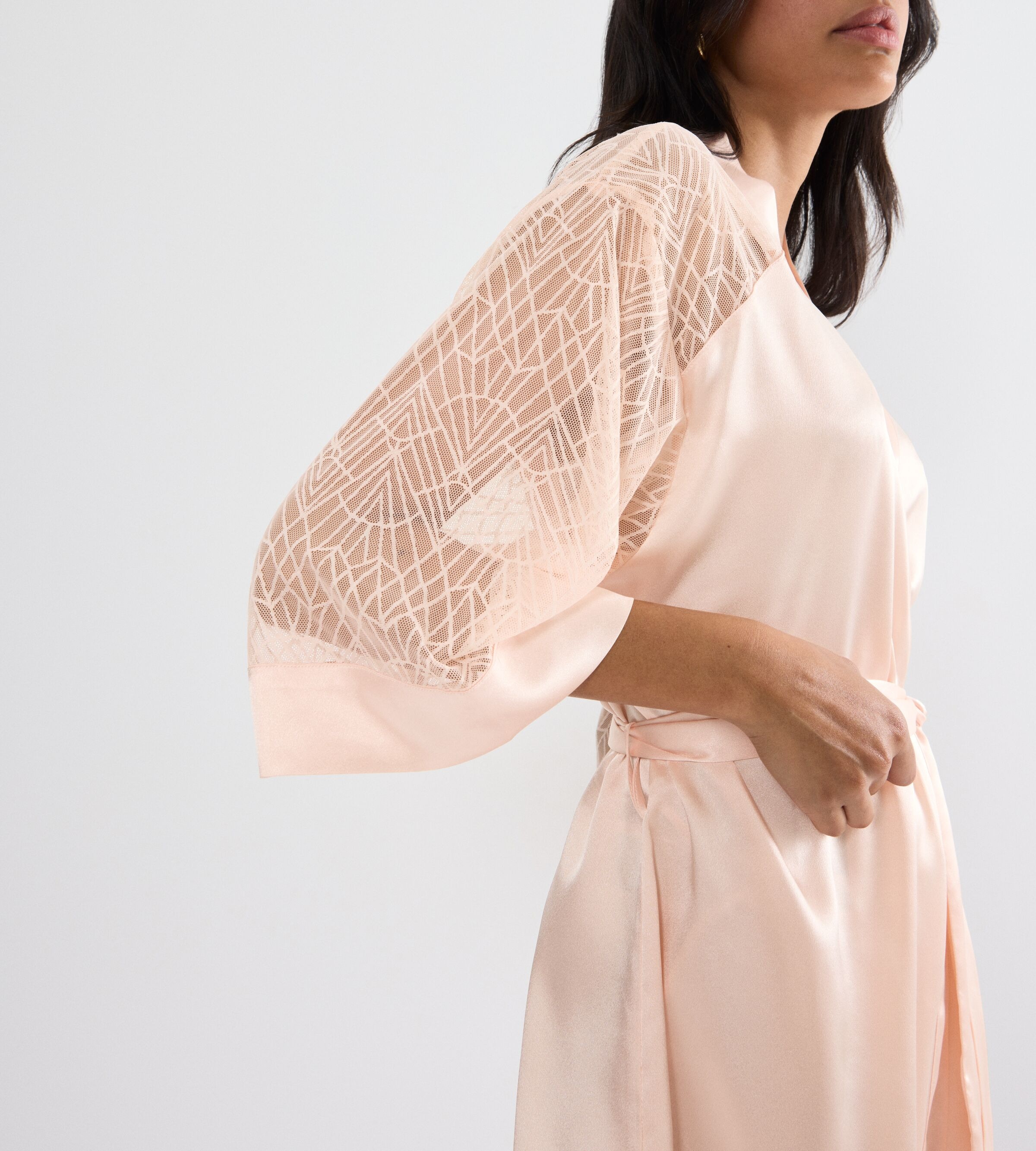 Triumph Robe de chambre »A Weekend to Remember Robe« weite, transparente Ärmel