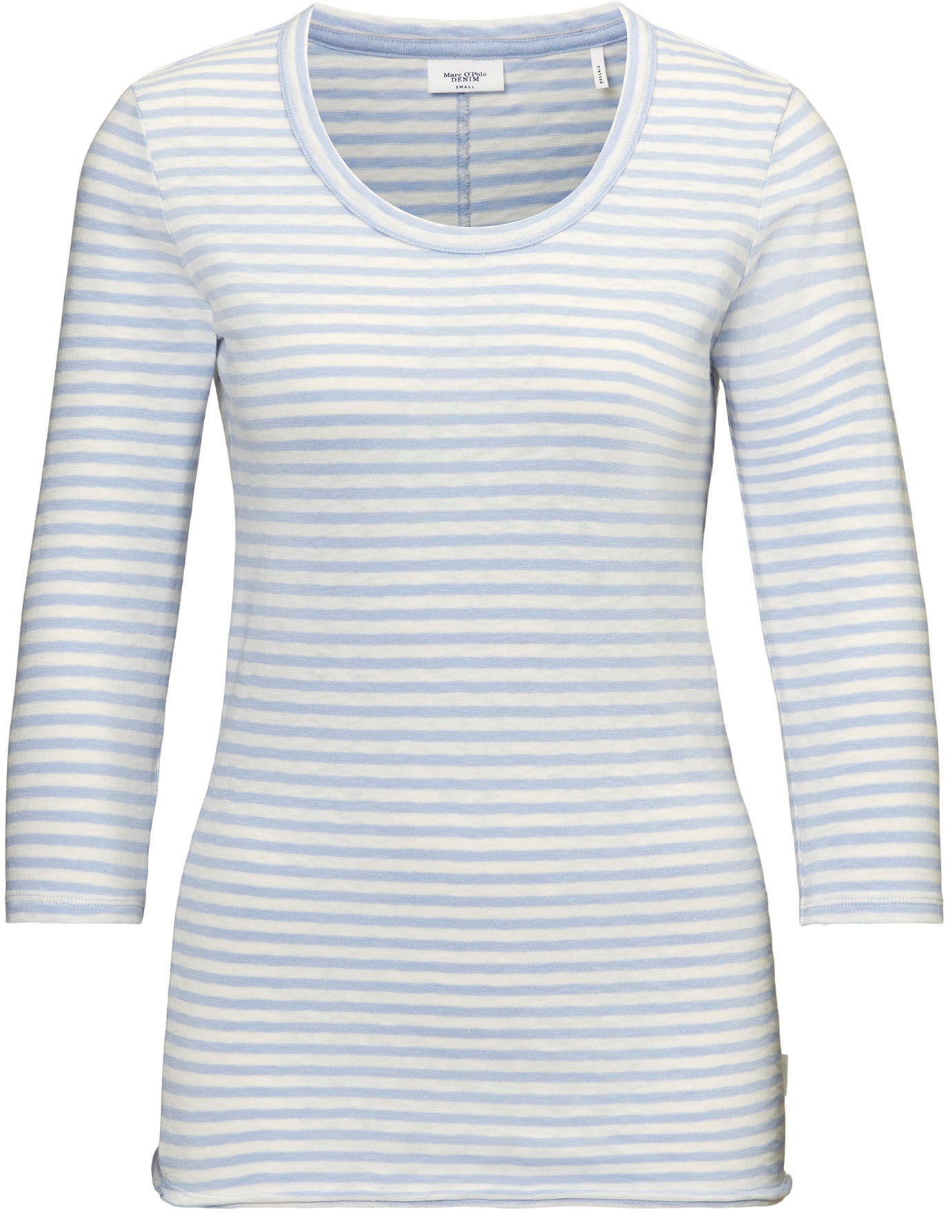 Image of Marc O'Polo DENIM Longsleeve, mit modischem Ringelmuster bei Ackermann Versand Schweiz