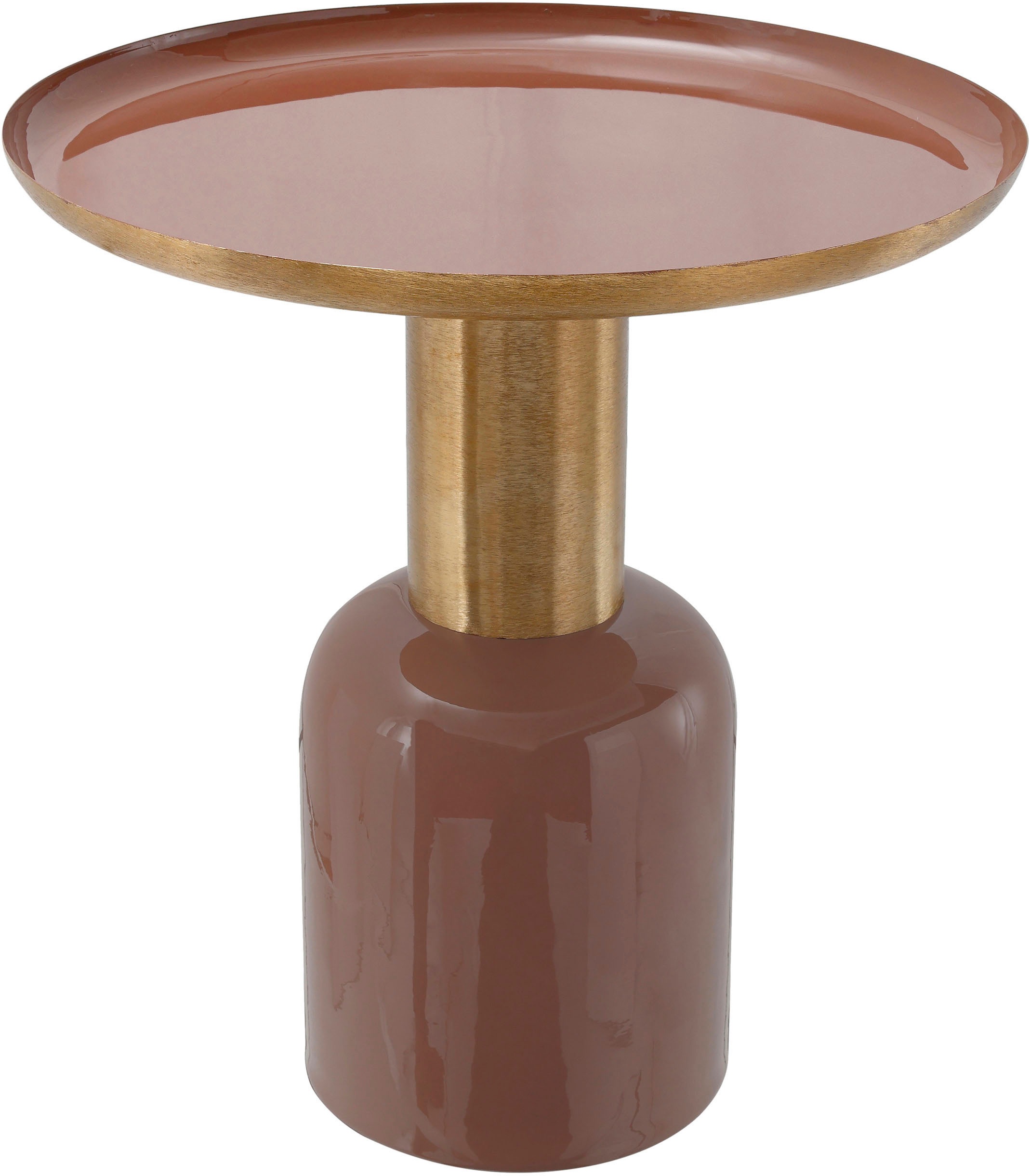 Kayoom Beistelltisch »Art Deco 725, Abstelltisch aus Metall,funktional und stabil«, (1 St.), Dekorativ, glanzvolle Lackierung, stilvolles Design