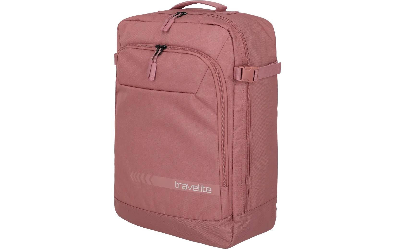 Travelite Kick Off Multibag-Rucksack/Bordgepäck Rosé