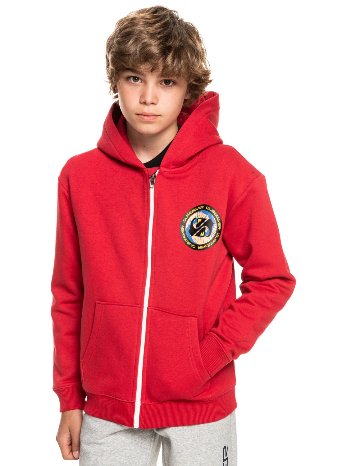 Image of Quiksilver Kapuzensweatjacke »Goldfarbenen Records« bei Ackermann Versand Schweiz