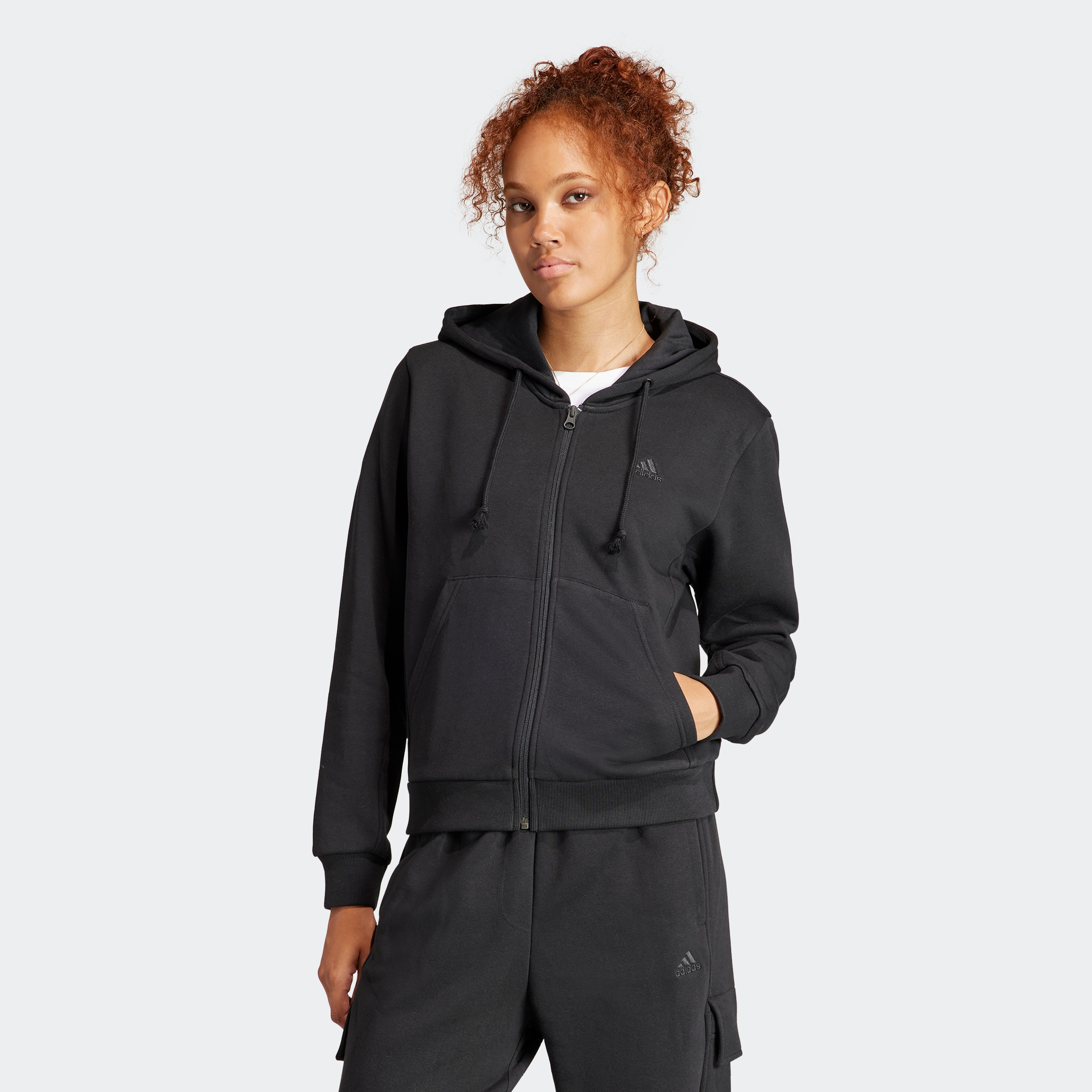 adidas Sportswear Kapuzensweatshirt »W ALL SZN FZ HD«