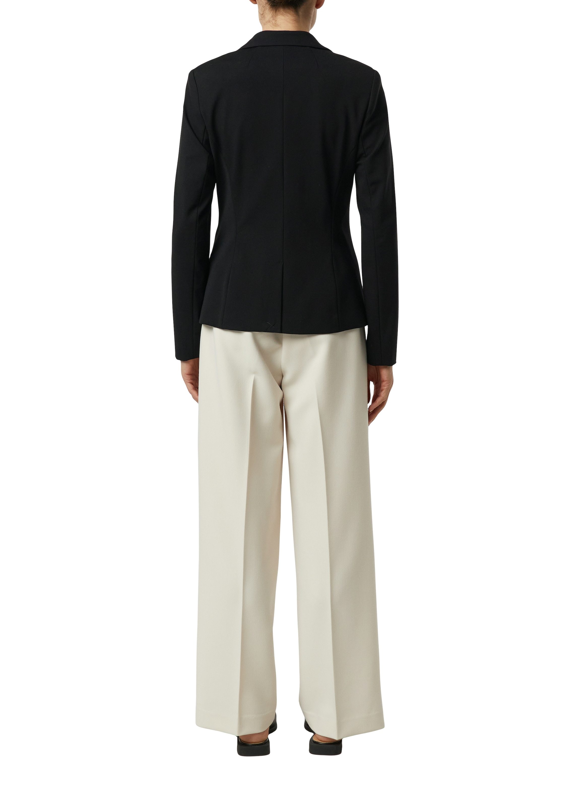 Comma Jackenblazer mit Knopfverschluss und Reissverschlusstaschen