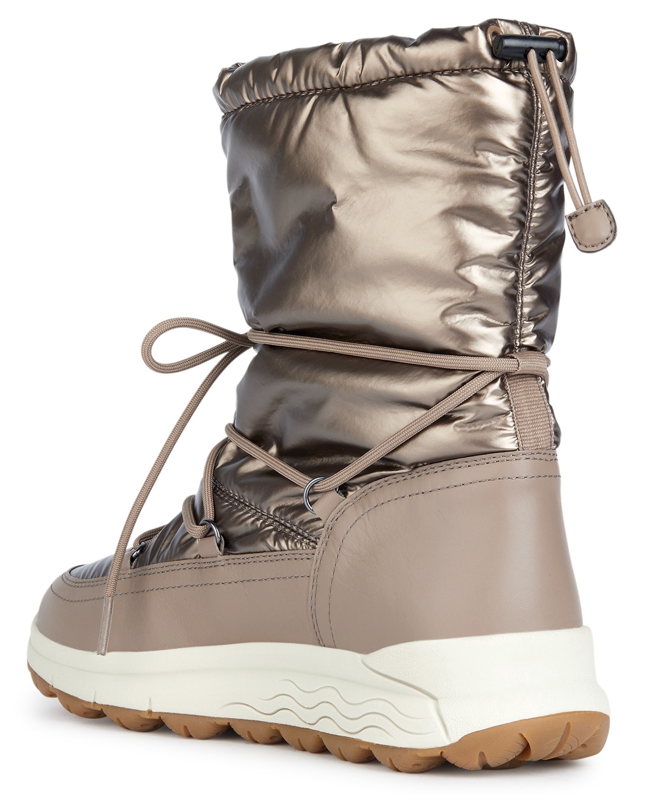 Geox Winterboots »D SPHERICA 4X4 B ABX«, Schnee, Winter, Keilabsatz, Schnürschuh mit TEX-Ausstattung