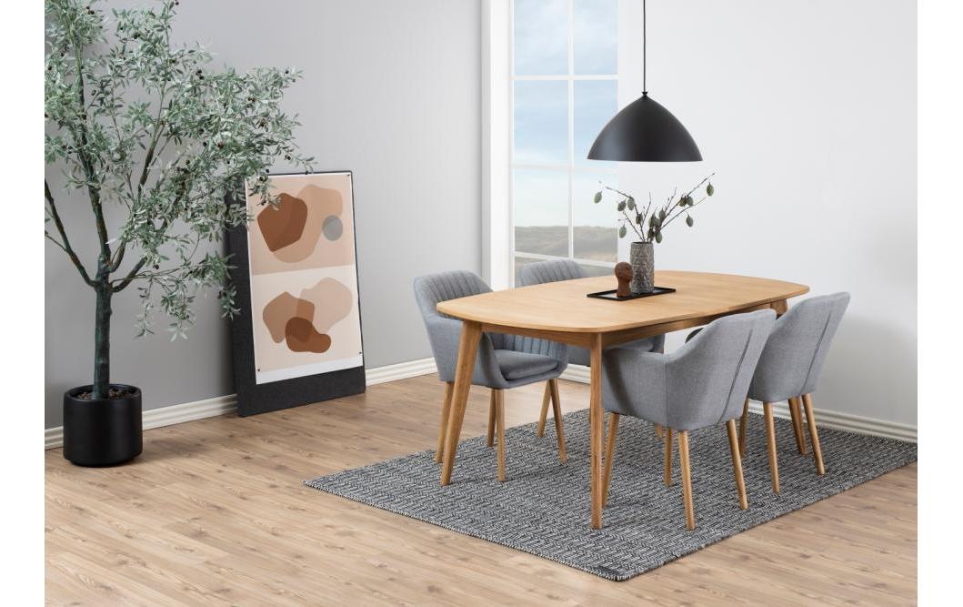 AC Design Stuhl »Emilia Hellgrau«