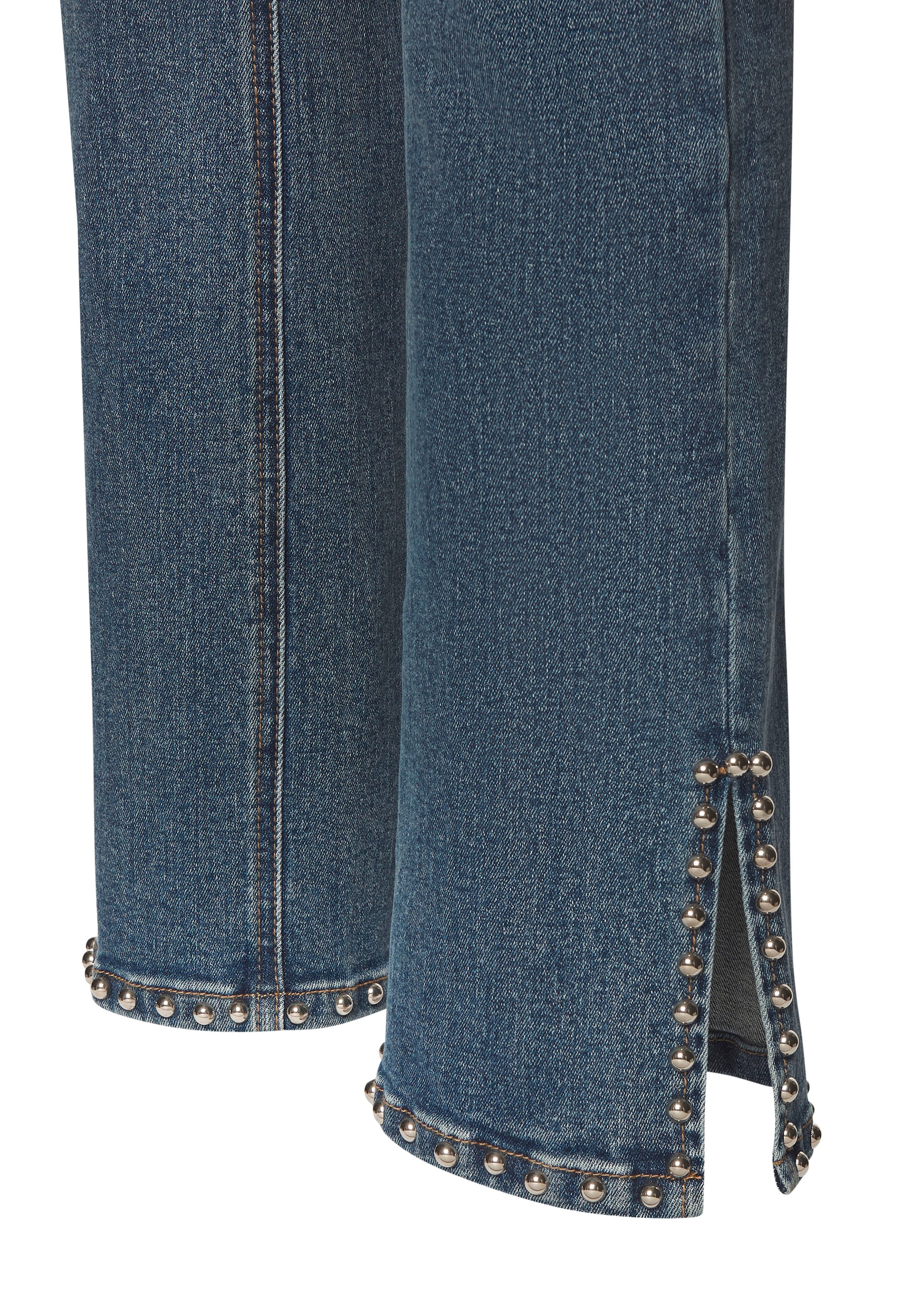 Buffalo 5-Pocket-Jeans, mit Schlitz, Nietendetails, Skinny Jeans, modisch