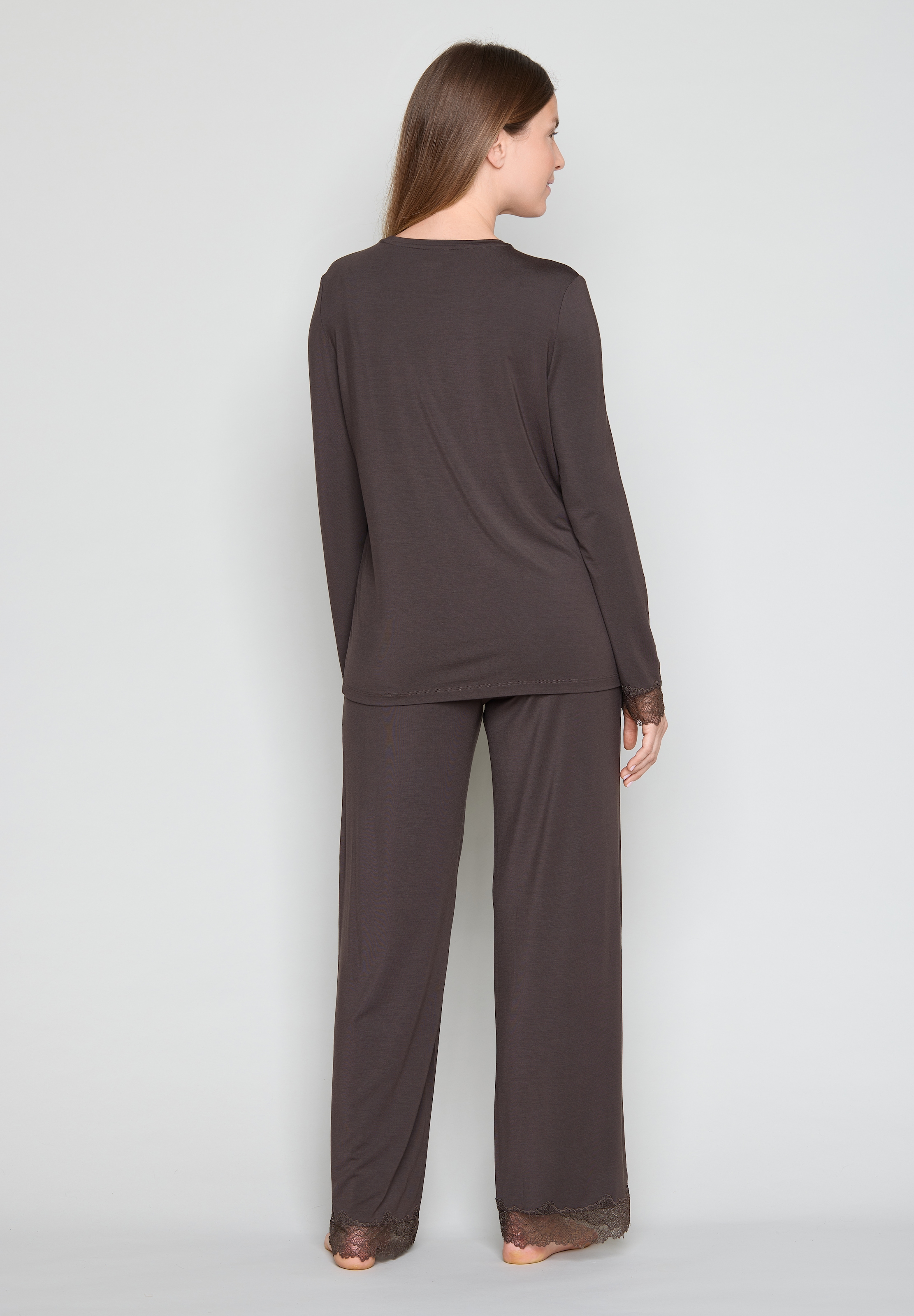 JOOP! Pyjamaoberteil mit Langarm, für Homewear und Sleepwear, aus Jersey, bequeme Passform