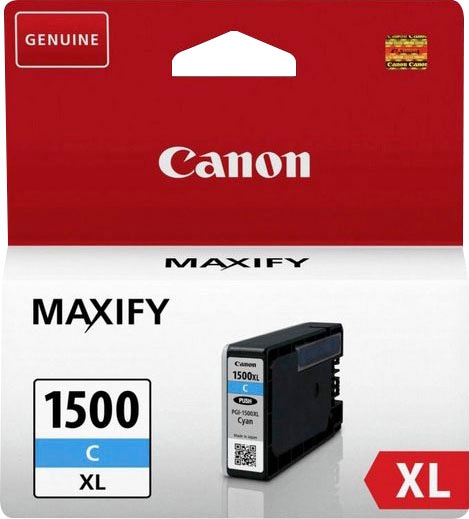 Canon Tintenpatrone »PGI-1500XL C«, original Druckerpatrone 1500 cyan XL