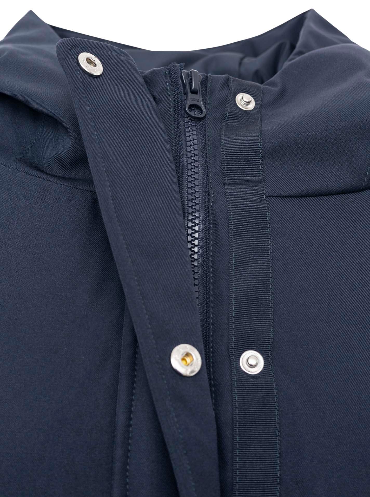 Zwillingsherz Manteau court »"Keep Smiling"« Kapuze, verdeckter Reissverschluss