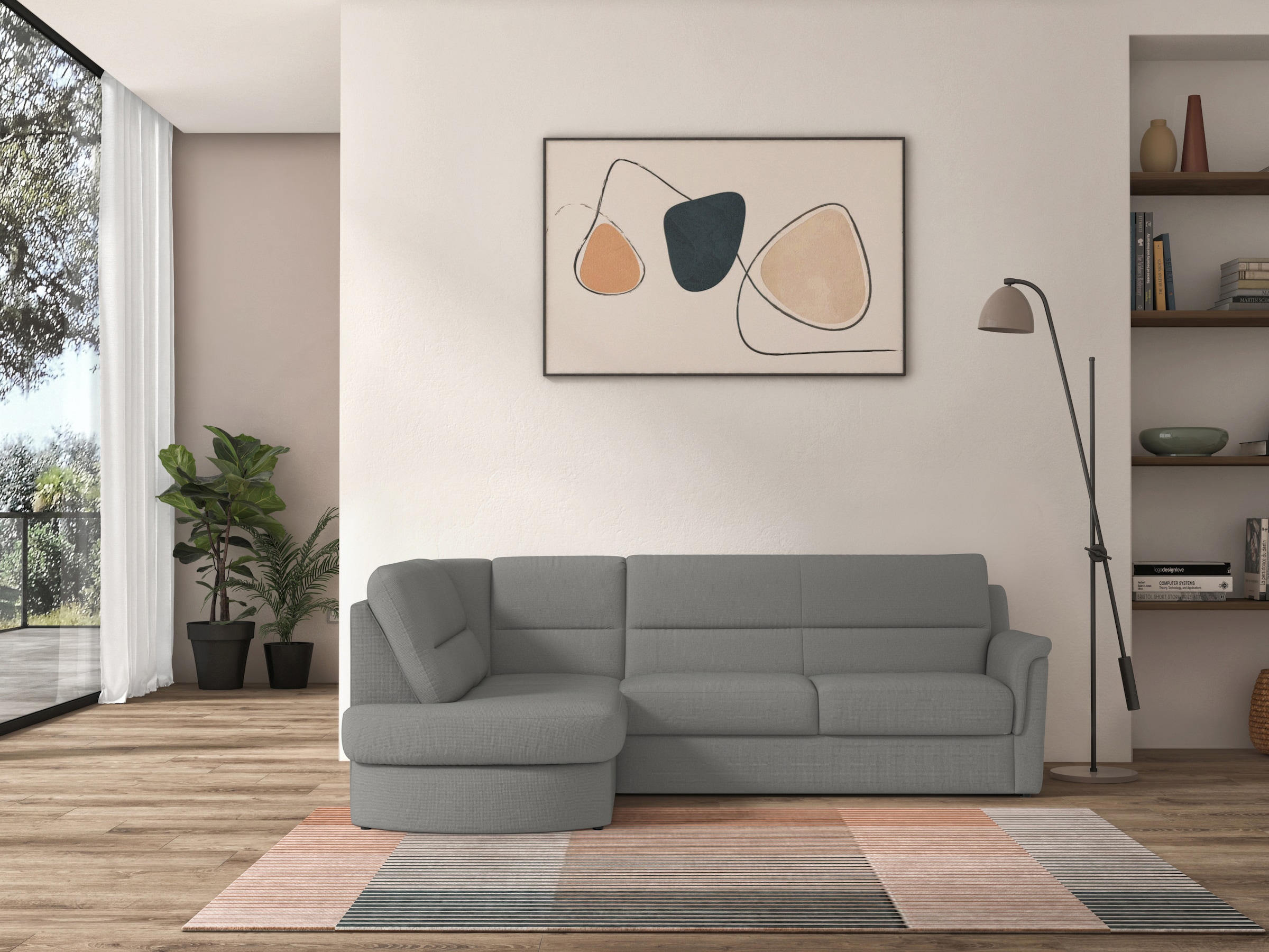 Image of sit&more Ecksofa "Panini L-Form" wahlweise mit Vorziehsitz und Bettkasten