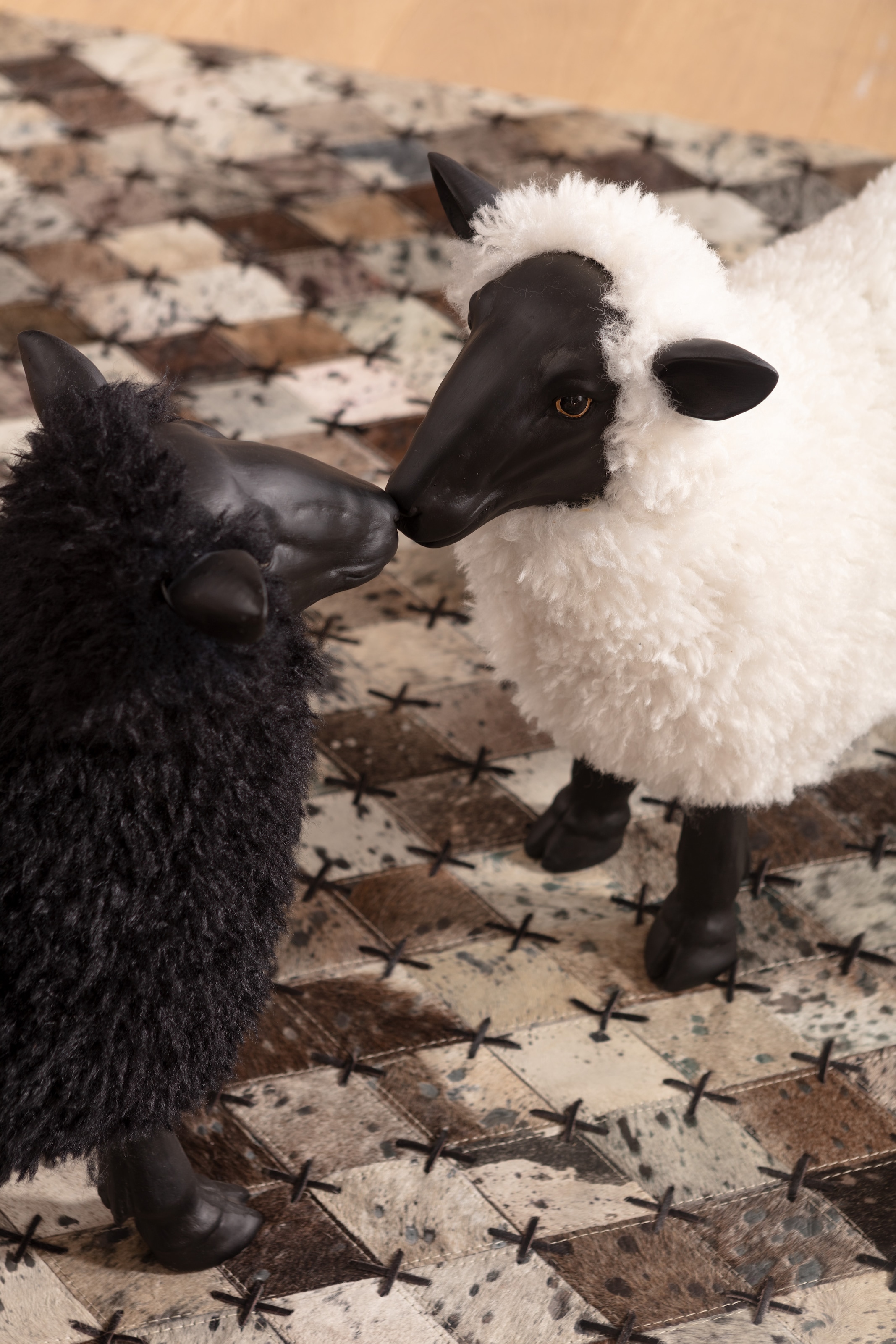 Kare Design Figurine de décoration »Bathilde Schwarz 48cm«