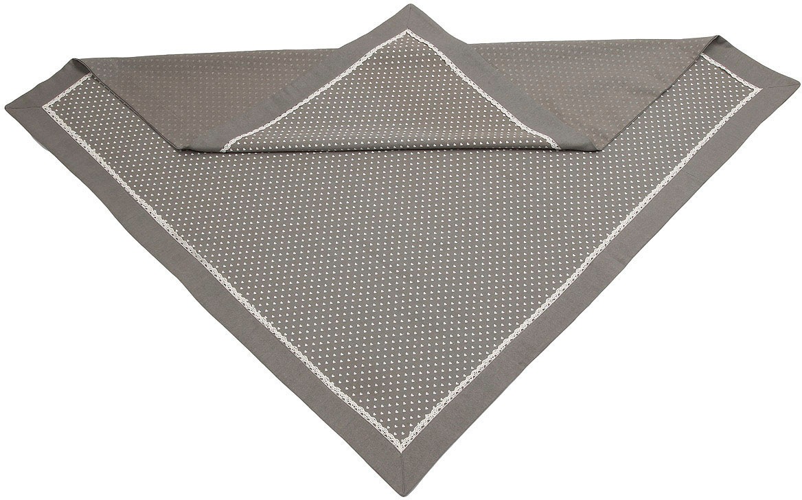 Image of Ambiente Haus Tischdecke "Tischdecke in Grau"