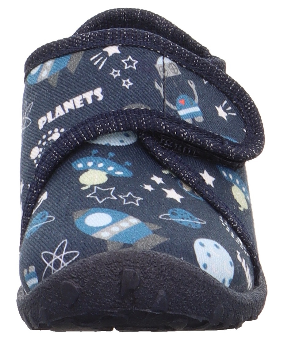 Superfit Hausschuh »SPOTTY WMS: Mittel«, Klettschuh, Kindergarten Schuhe mit Klettriegel