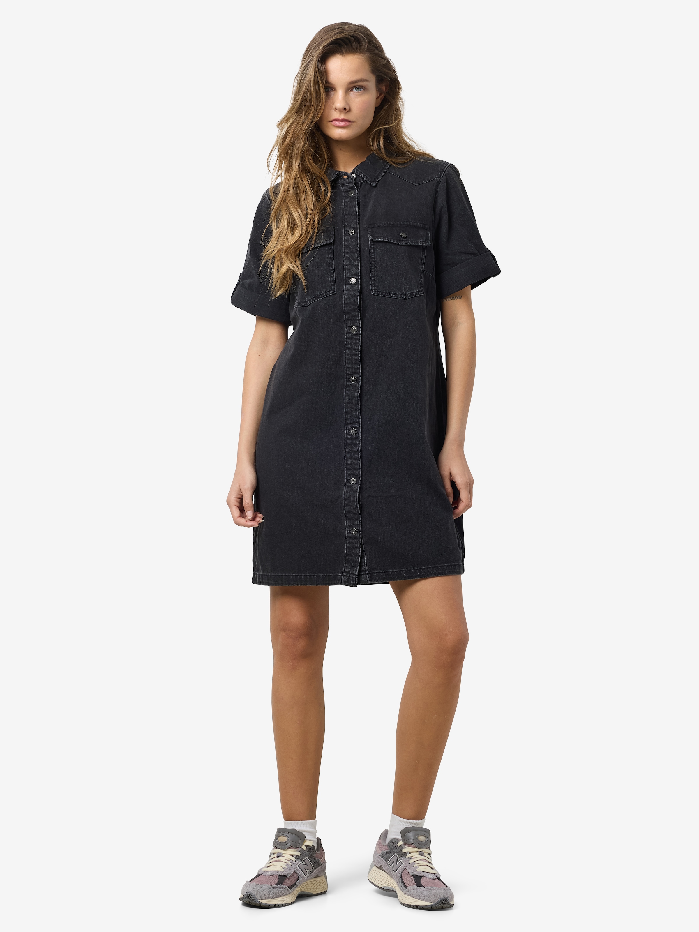 Noisy may Jeanskleid »NMNEW SIGNE S/S DENIM DRESS WG001BL NOOS«