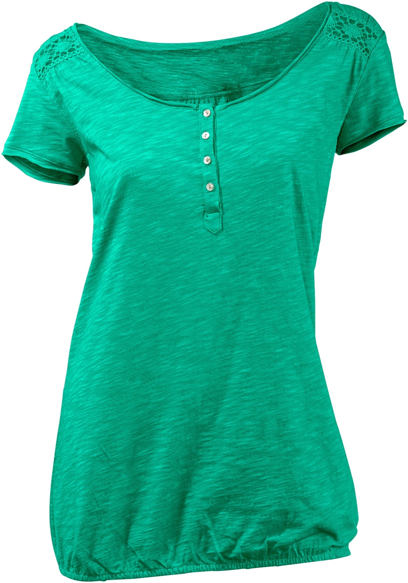 heine Rundhalsshirt »Rundhals-Shirt«, (1 tlg.)