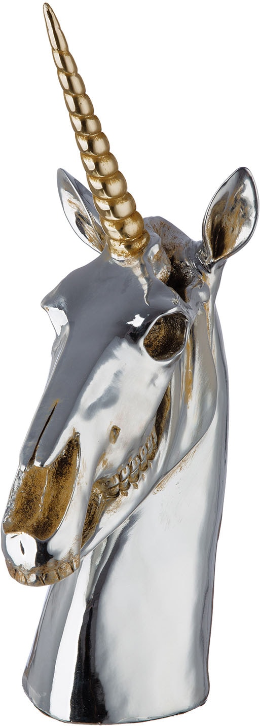 Image of GILDE Skulptur "Skulptur Einhorn Aurex"