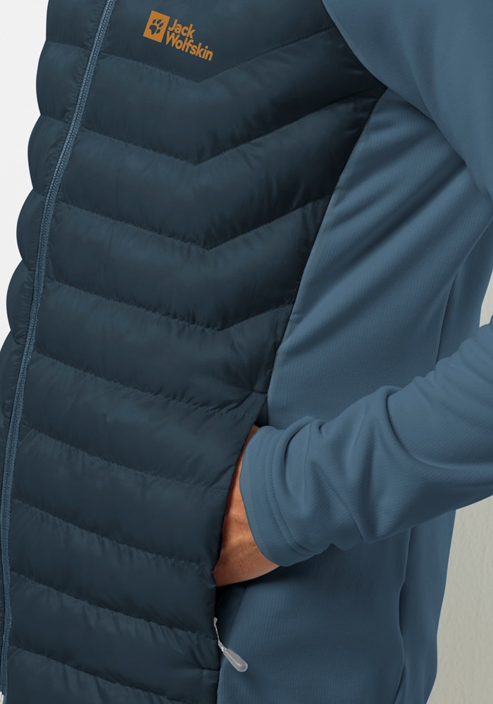 Jack Wolfskin Hybridjacke »ROUTEBURN PRO HYBRID M«, mit Kapuze