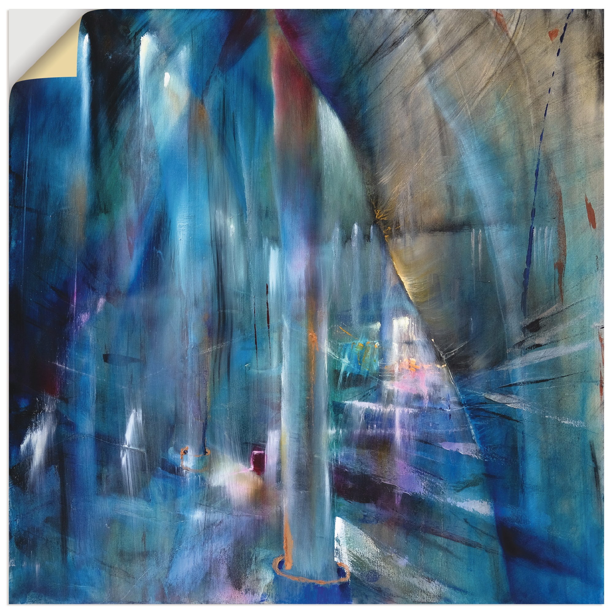 Image of Artland Wandbild »Einlass ab 19 Uhr«, Gebäude, (1 St.), in vielen Grössen & Produktarten - Alubild / Outdoorbild für den Aussenbereich, Leinwandbild, Poster, Wandaufkleber / Wandtattoo auch für Badezimmer geeignet bei Ackermann Versand Schweiz