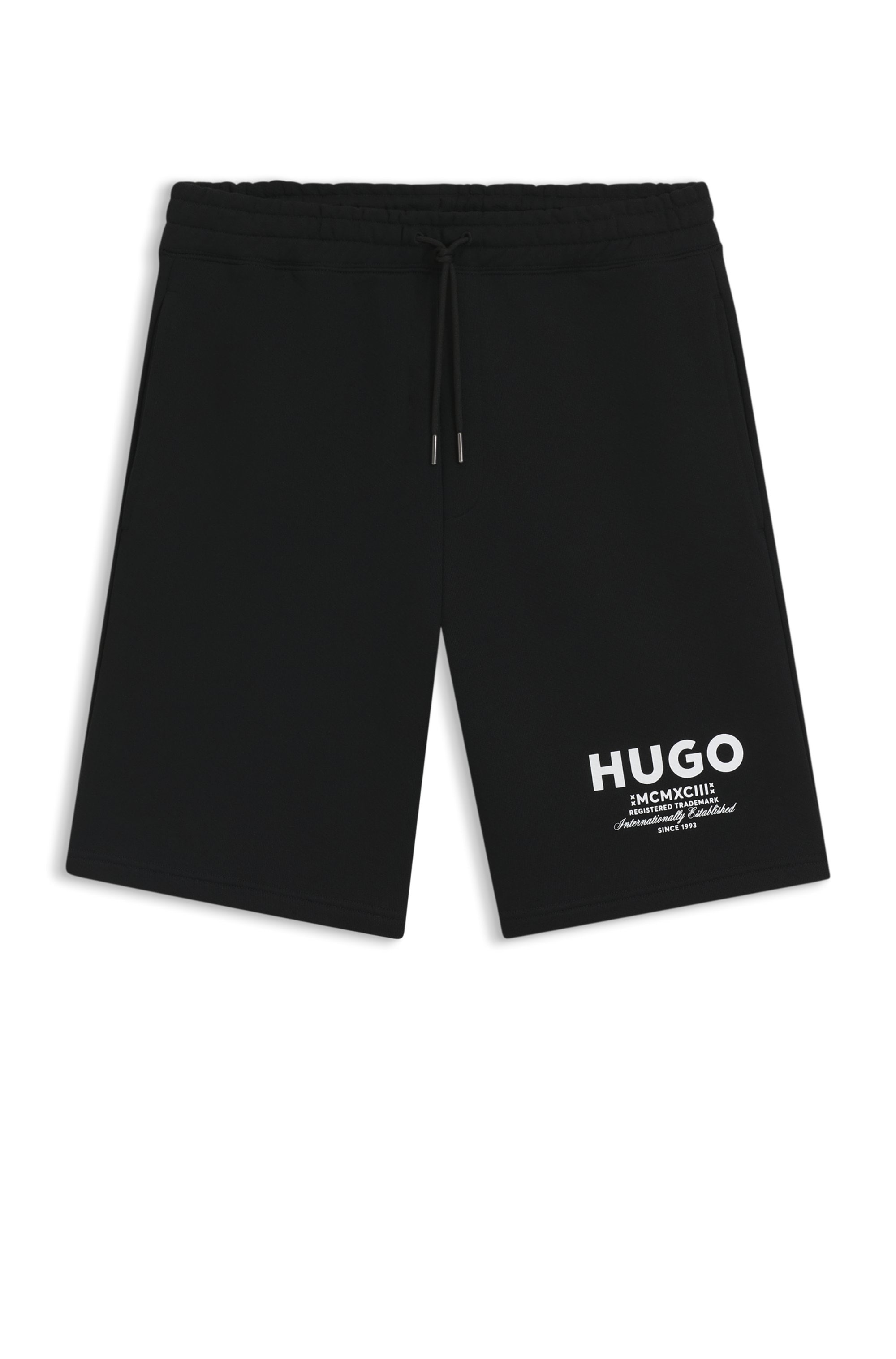 HUGO Blue Sweatshorts »Nomario«, mit grossem Druck
