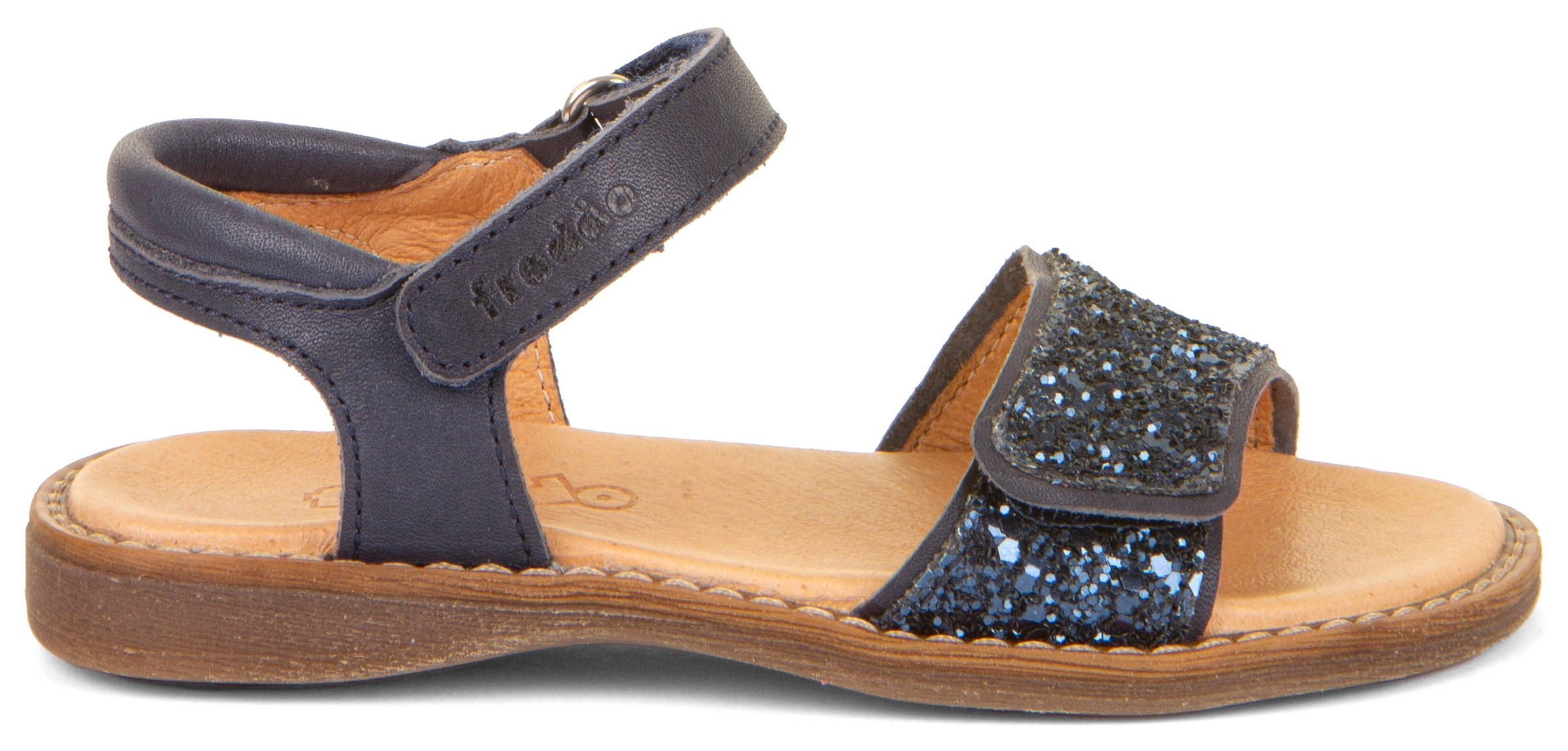 froddo® Sandale »Lore Sparkle«, Sommerschuh, Klettschuh, Sandalette, mit zwei Klettverschlüsse