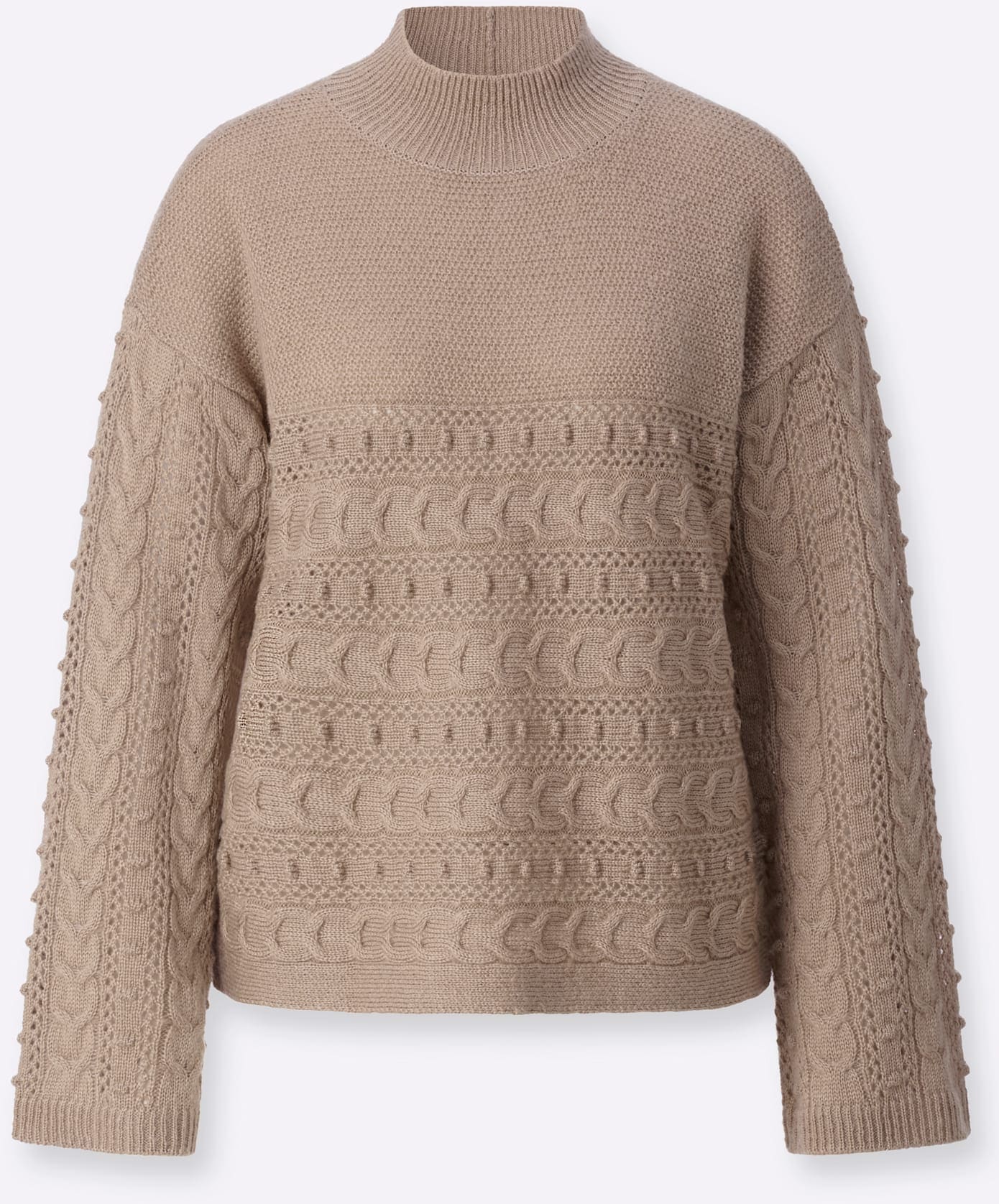 Inspirationen Stehkragenpullover »Pullover«