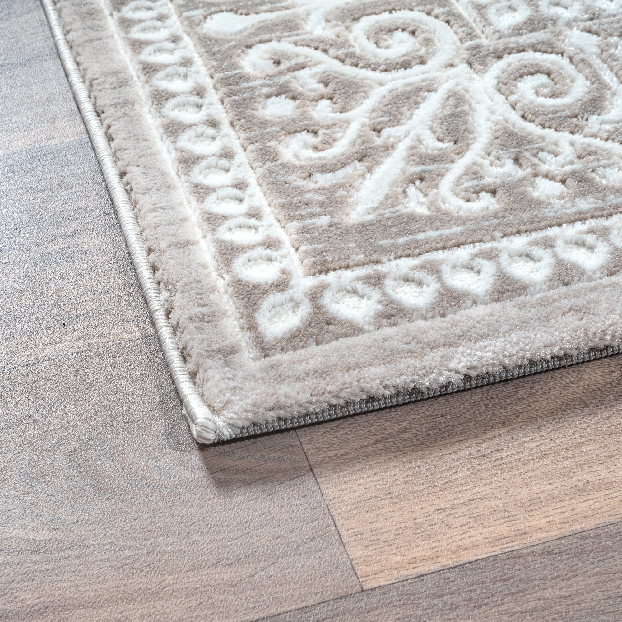 Sanat Tapis »Harmony 3204 , auch als Läufer und rund« Rectangulaire 12 mm Höhe Wohnzimmer, Kurzflor, modern,  Orient Optik, Schlafzimmer