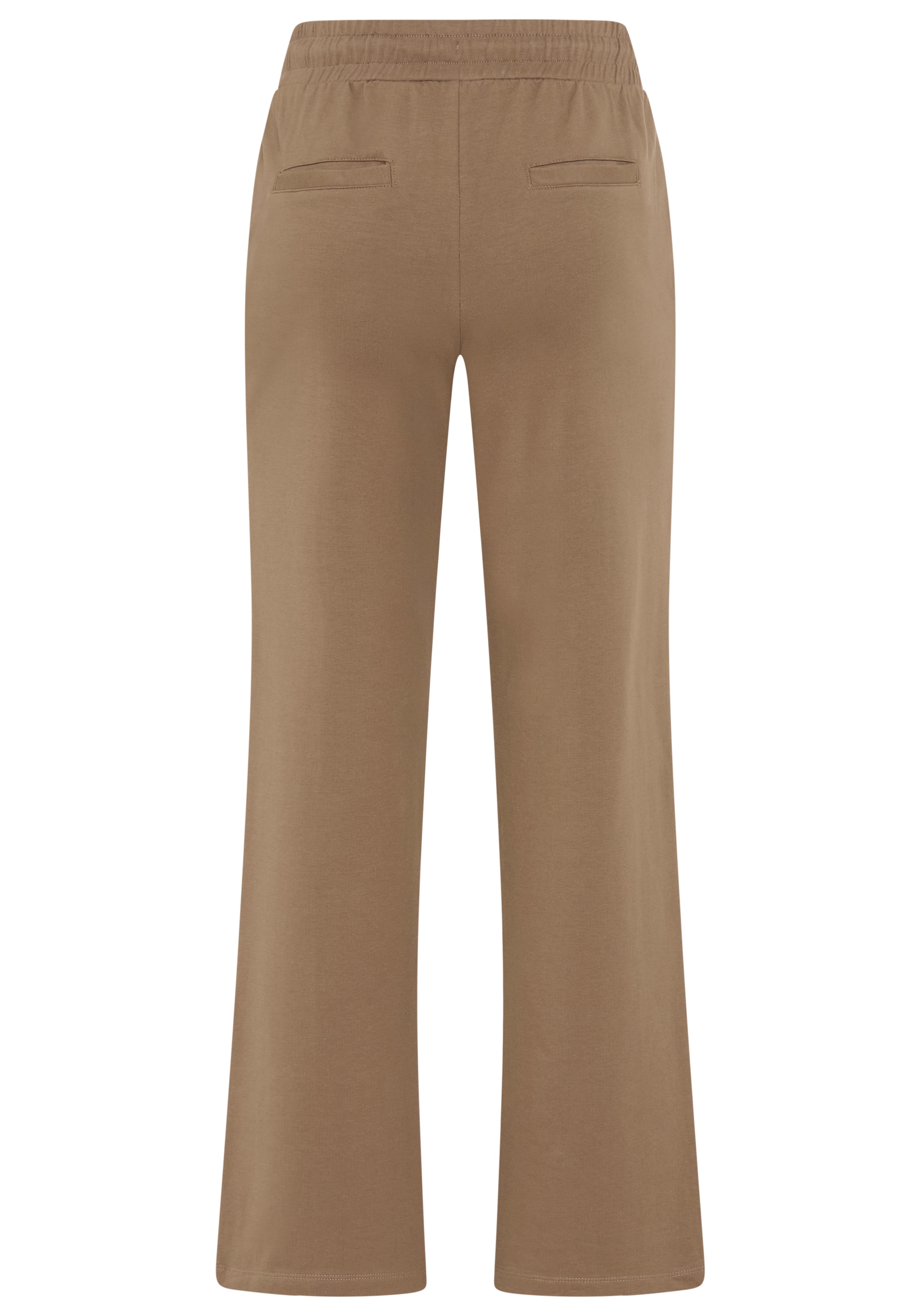 Tamaris Pantalon sweat »mit weitem Bein«  avec plis piqués