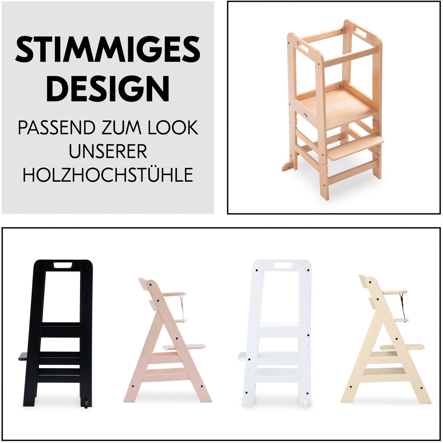 Hauck Assis-debout »Lernturm Learn N Explore, Natural« ()