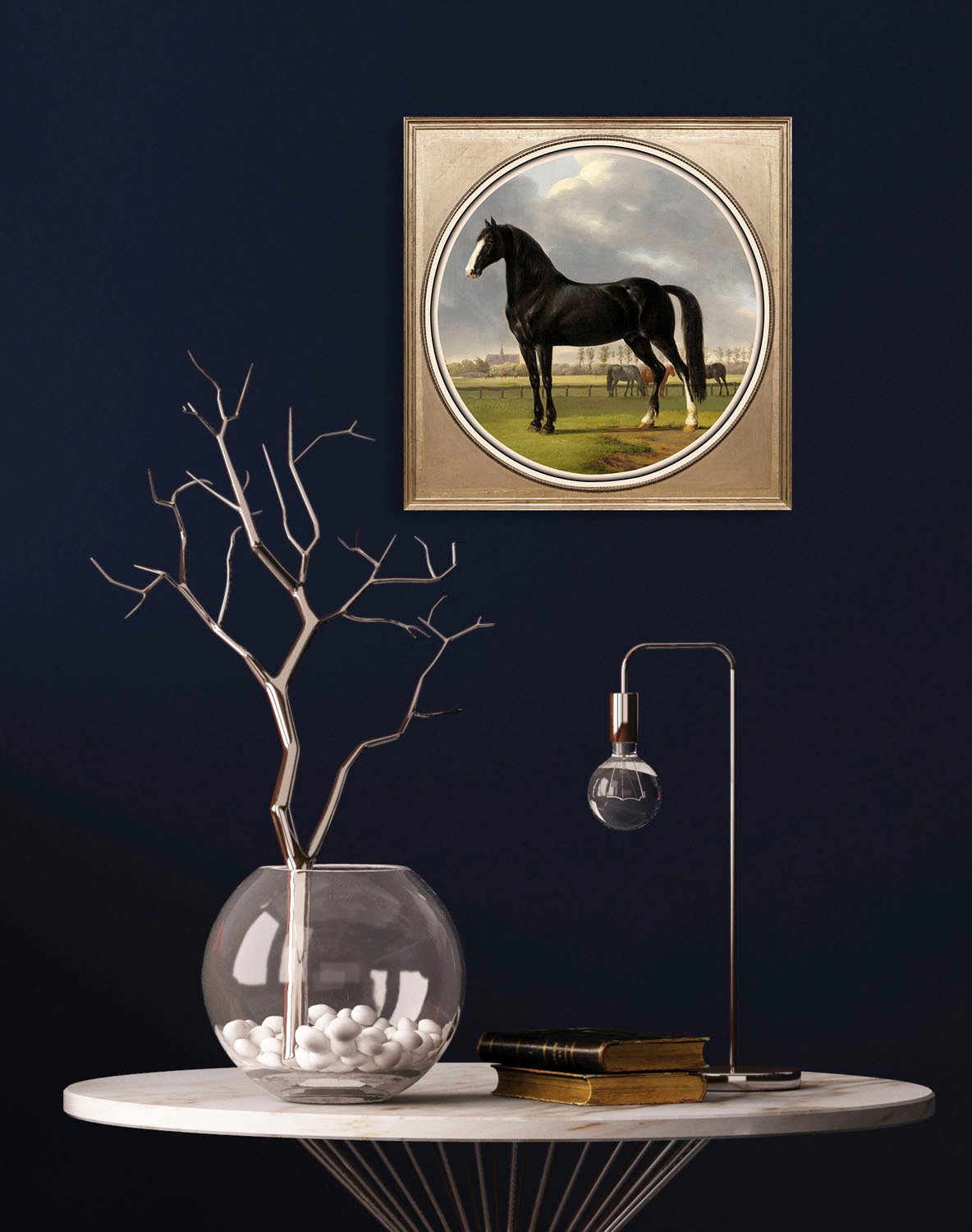 queence Acrylglasbild »Pferd«, Tiere-Pferde-Pferdebilder-Kunst-Gemälde, Fine Art-Print in Galeriequalität