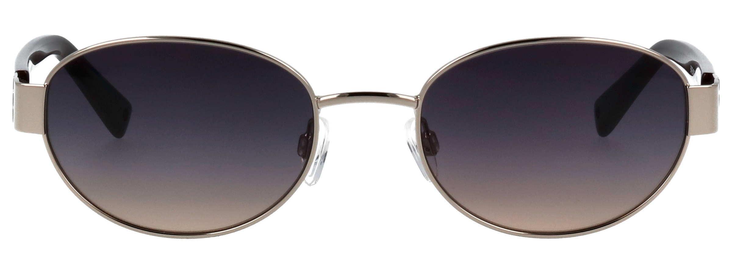 BRENDEL eyewear Lunettes de soleil »Modell 905066« Form Oval, Logoschriftzug auf Bügel, Metallfassung