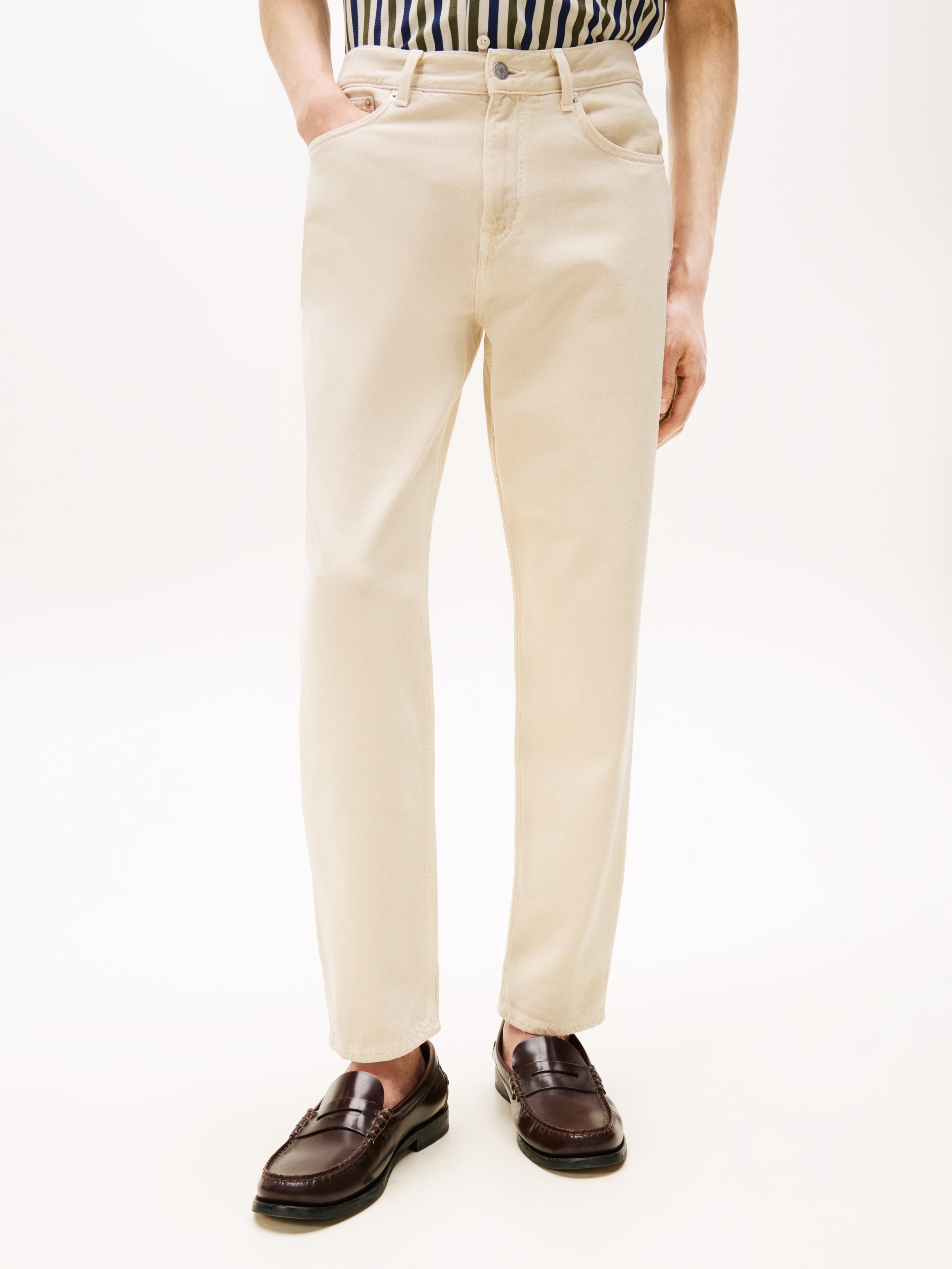 Image of Tommy Hilfiger Tapered-fit-Jeans "HARLEM Tapered Fit" in grauer Waschung