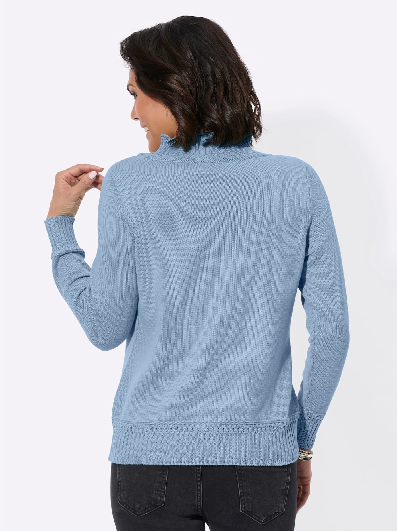 Casual Looks Stehkragenpullover »Stehkragen-Pullover«