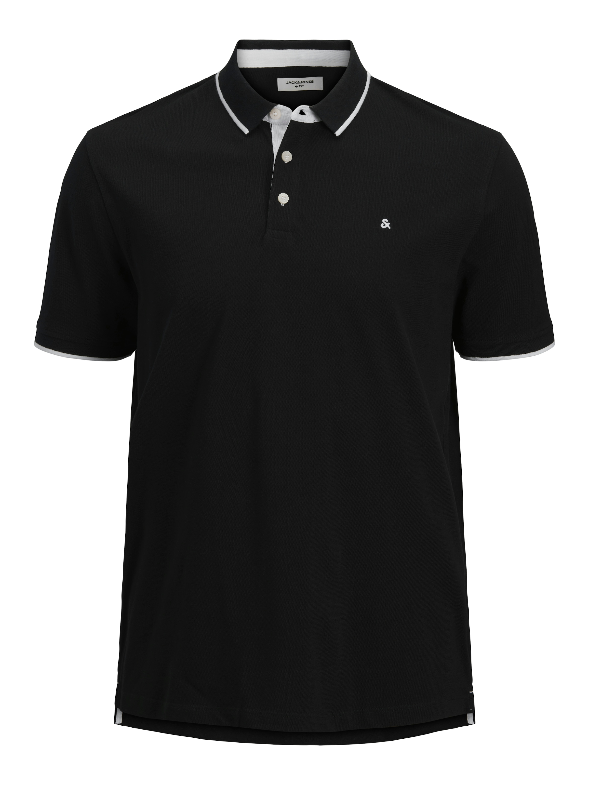 Jack & Jones PlusSize Polo »JJEPAULOS POLO SS NOOS PLS« Baumwolle, regular fit