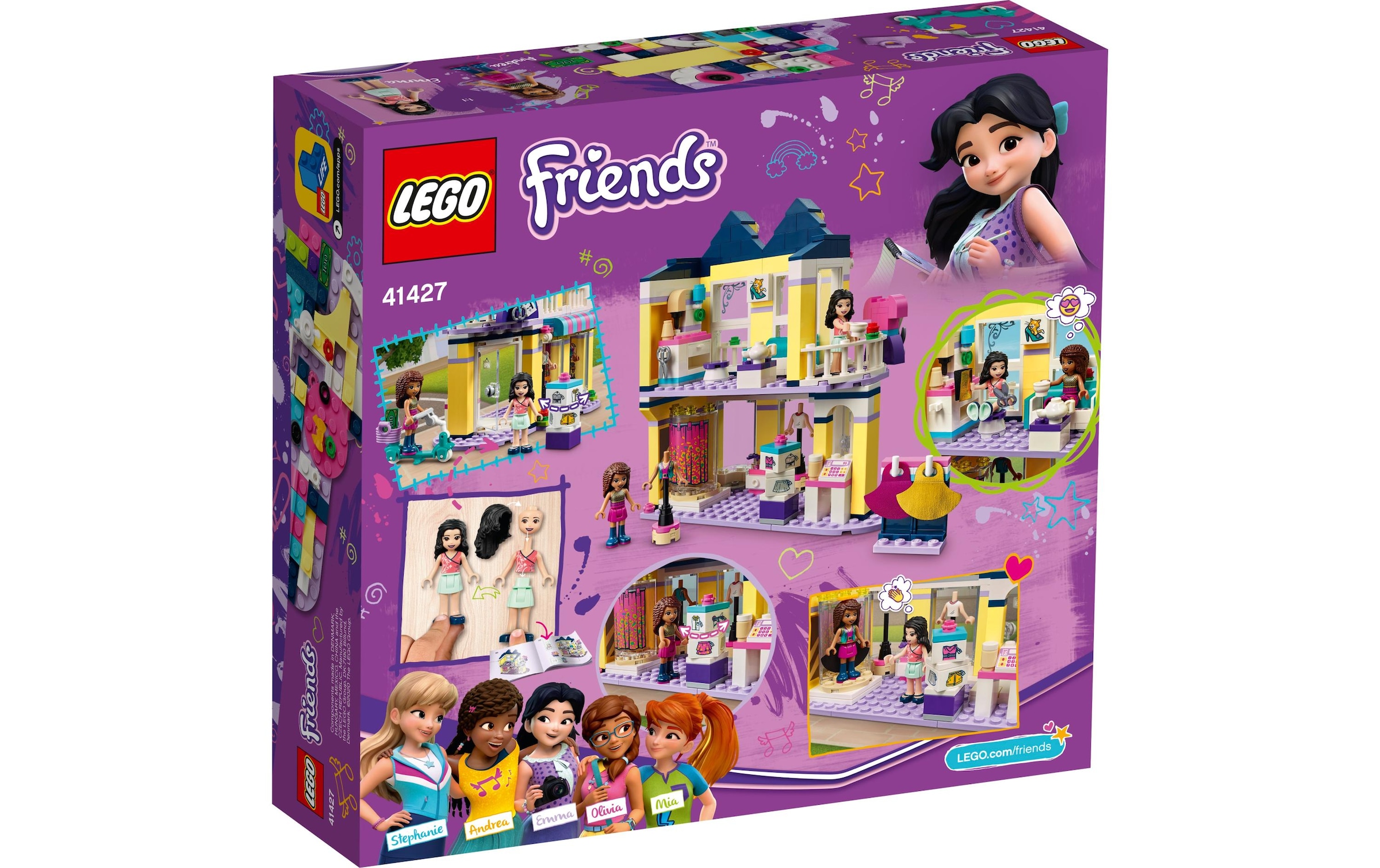 LEGO® Konstruktionsspielsteine »Emmas Mode-Geschäft 4«