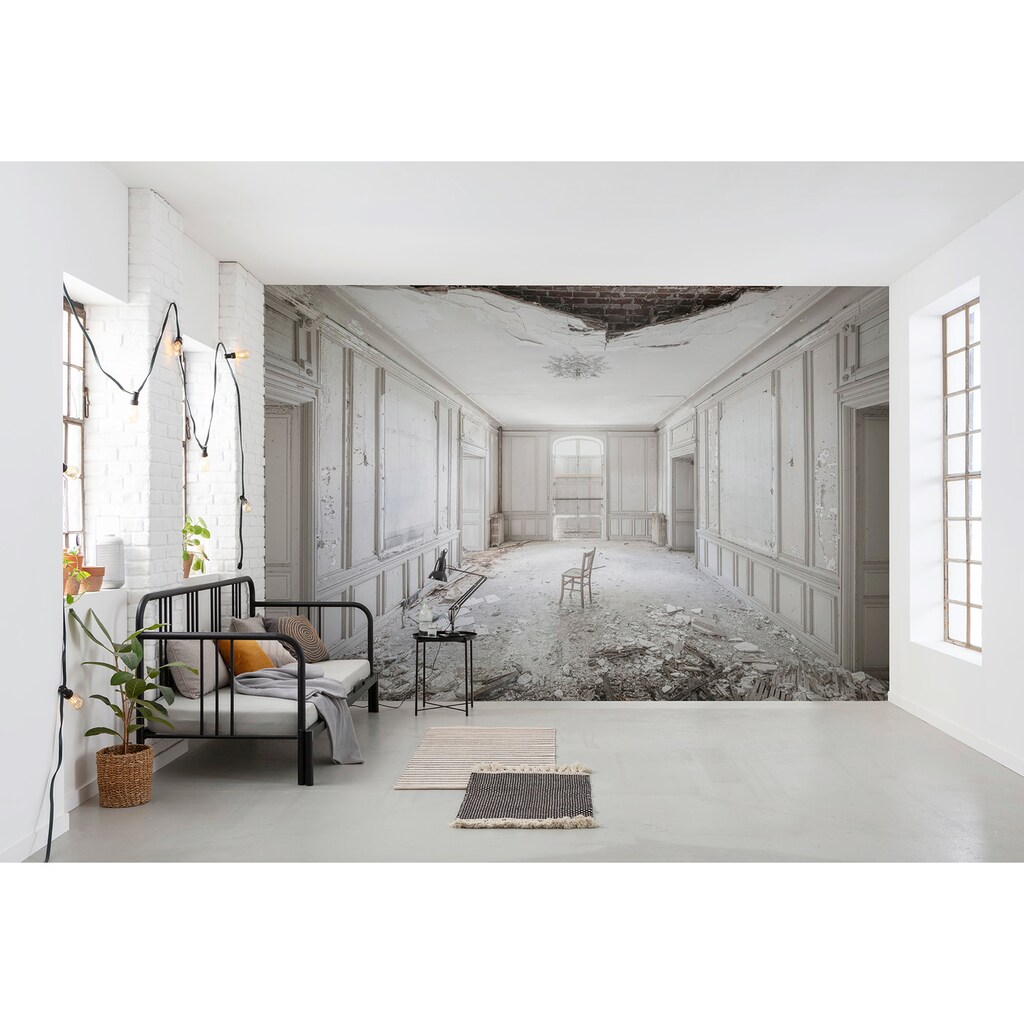 Komar Vliestapete »White Room II«, bedruckt-Barock-Destroyed-Effekte