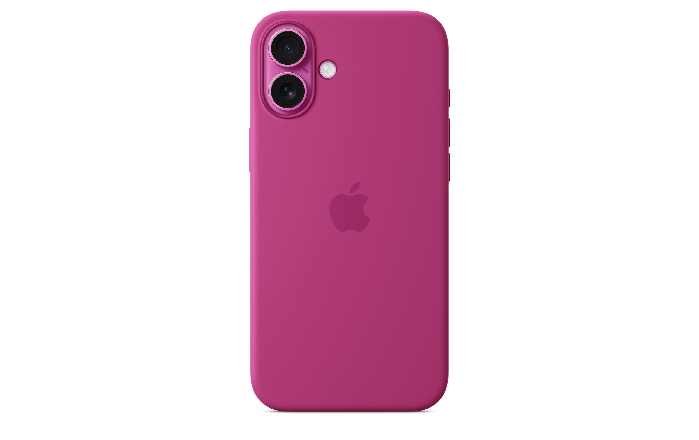 Apple Smartphone Silikon Case mit MagSafe, iPhone 16 Plus, Fuchsia