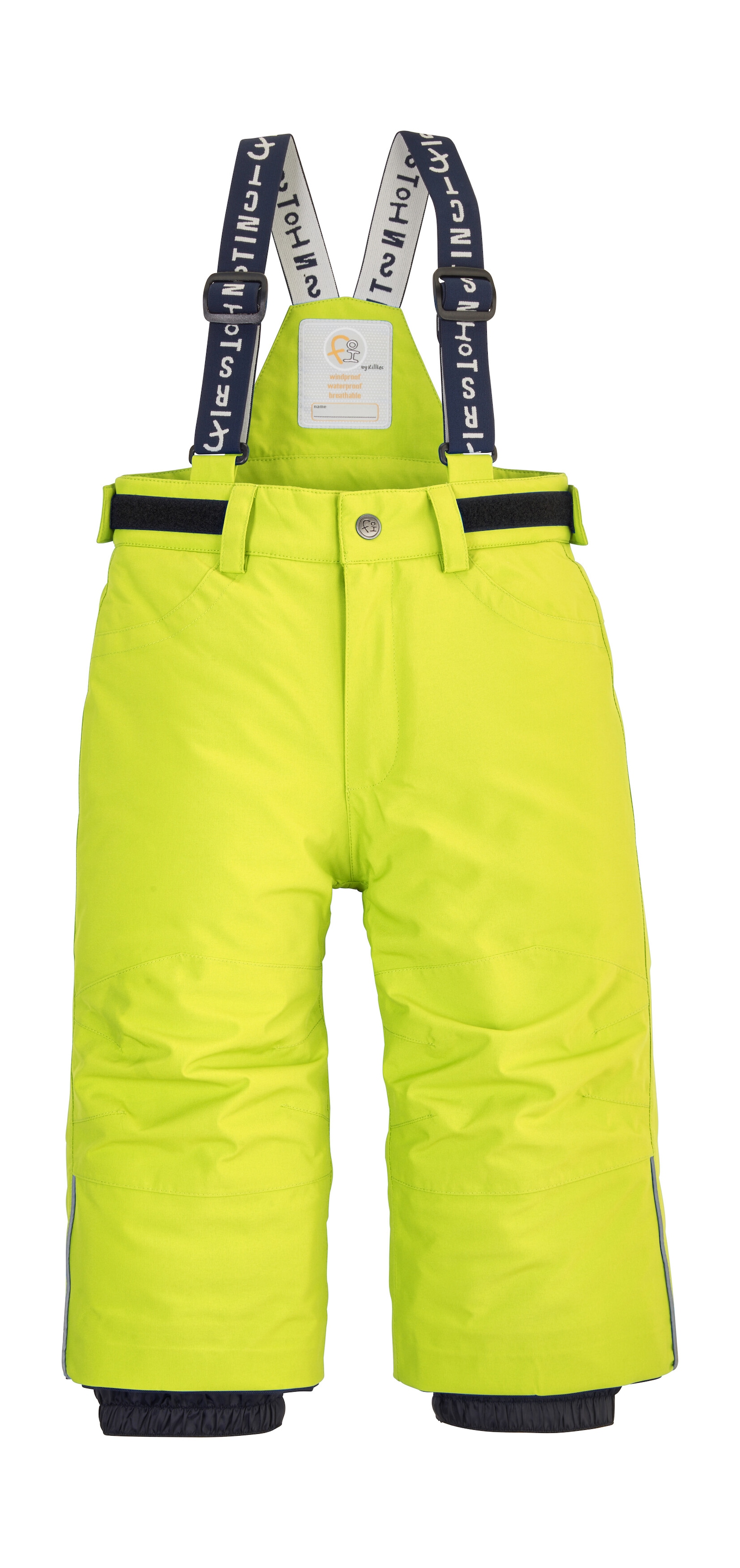 first instinct by killtec Pantalon de ski »FISW 33 MNS SKI PNTS«  Pantalon fonctionnel imperméable avec polaire, guêtre neige et fonction Grow-Up