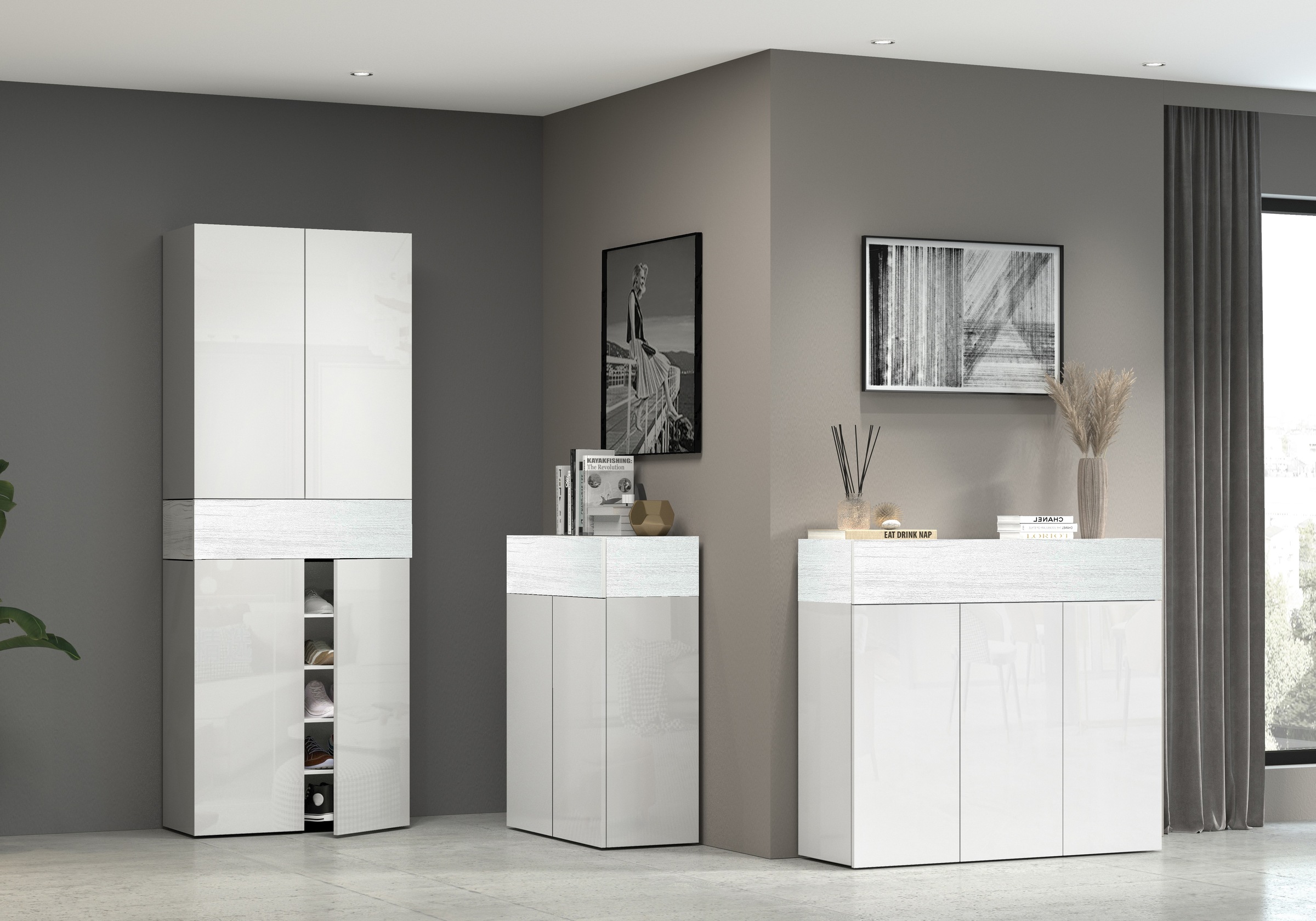 Home affaire Schuhschrank »Savona« 1 Stk. tlg.