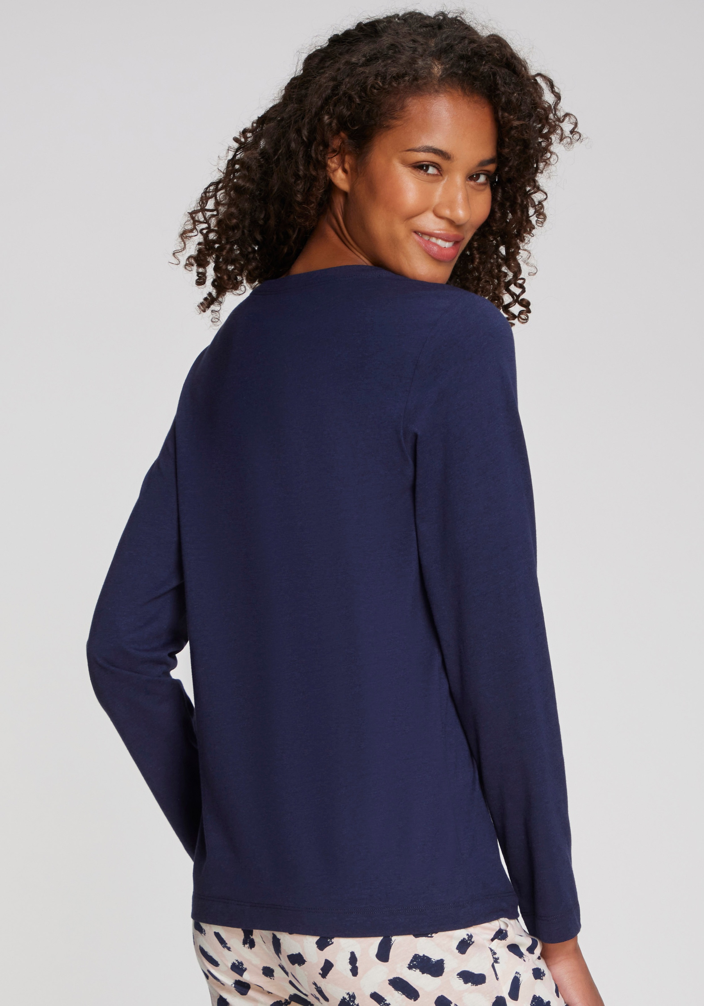 s.Oliver T-shirt à manches longues Mit kleinem Frontprint